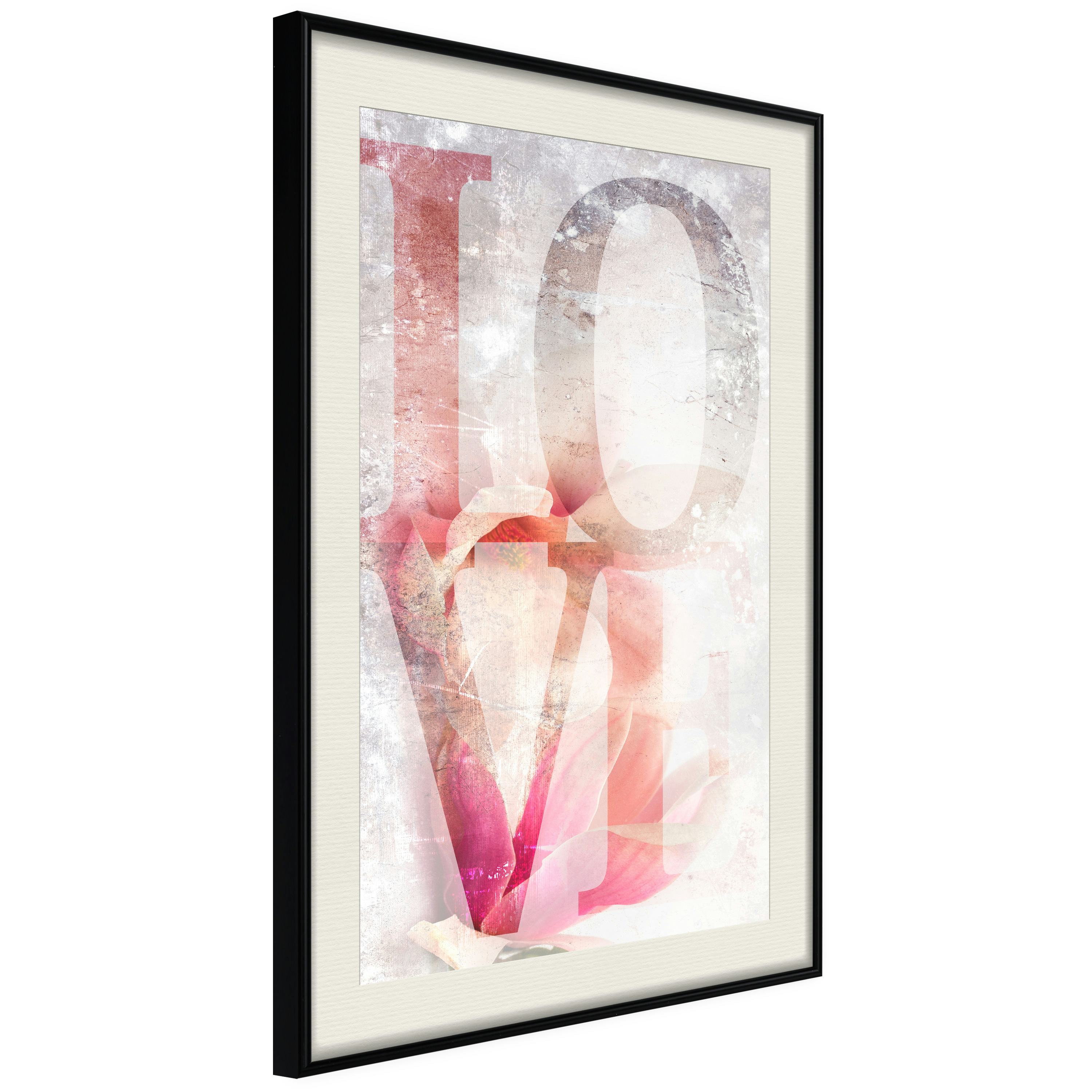 Poster Artgeist Affisch Magnolia Love