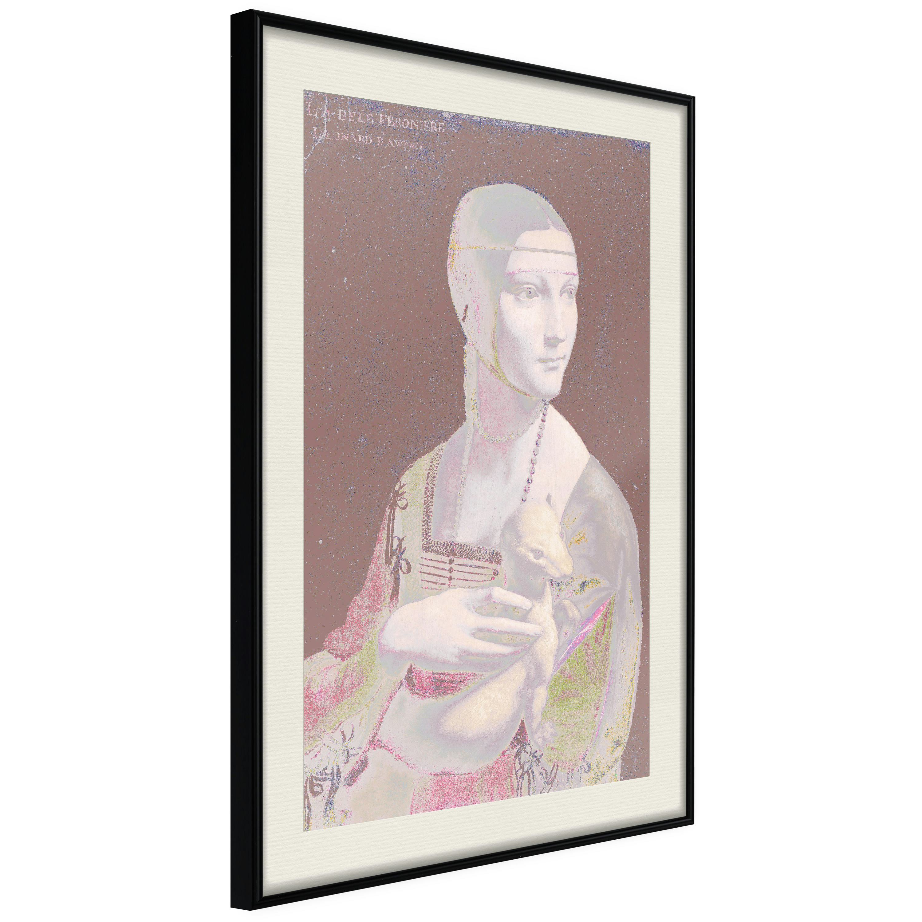 Poster Artgeist Affisch Pastel Lady
