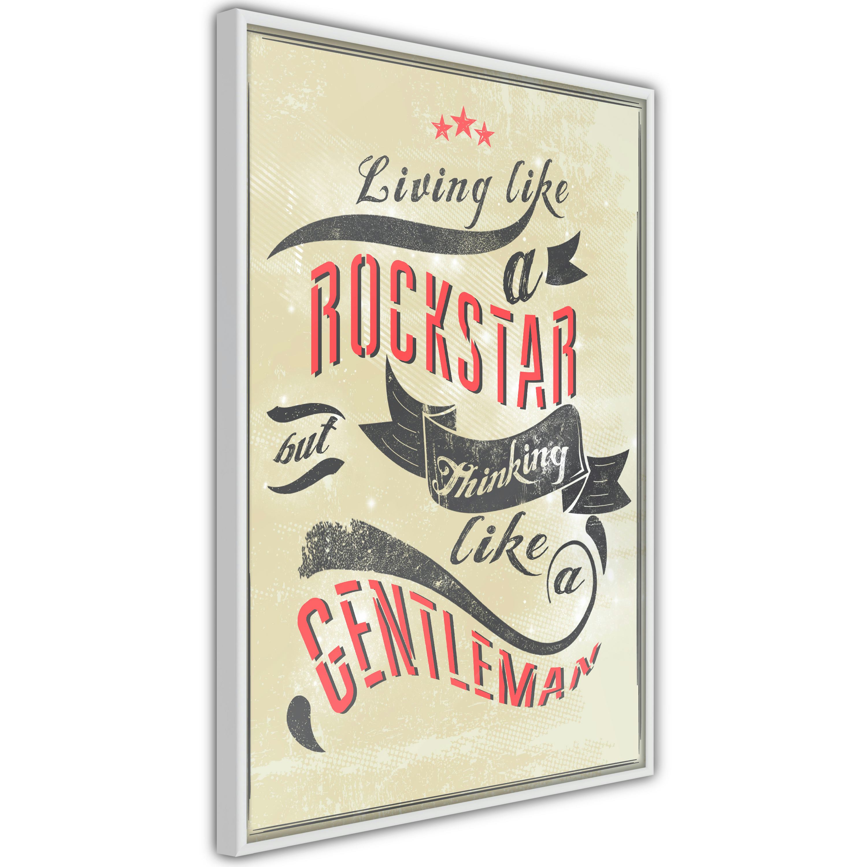 Poster Artgeist Affisch Rockstar