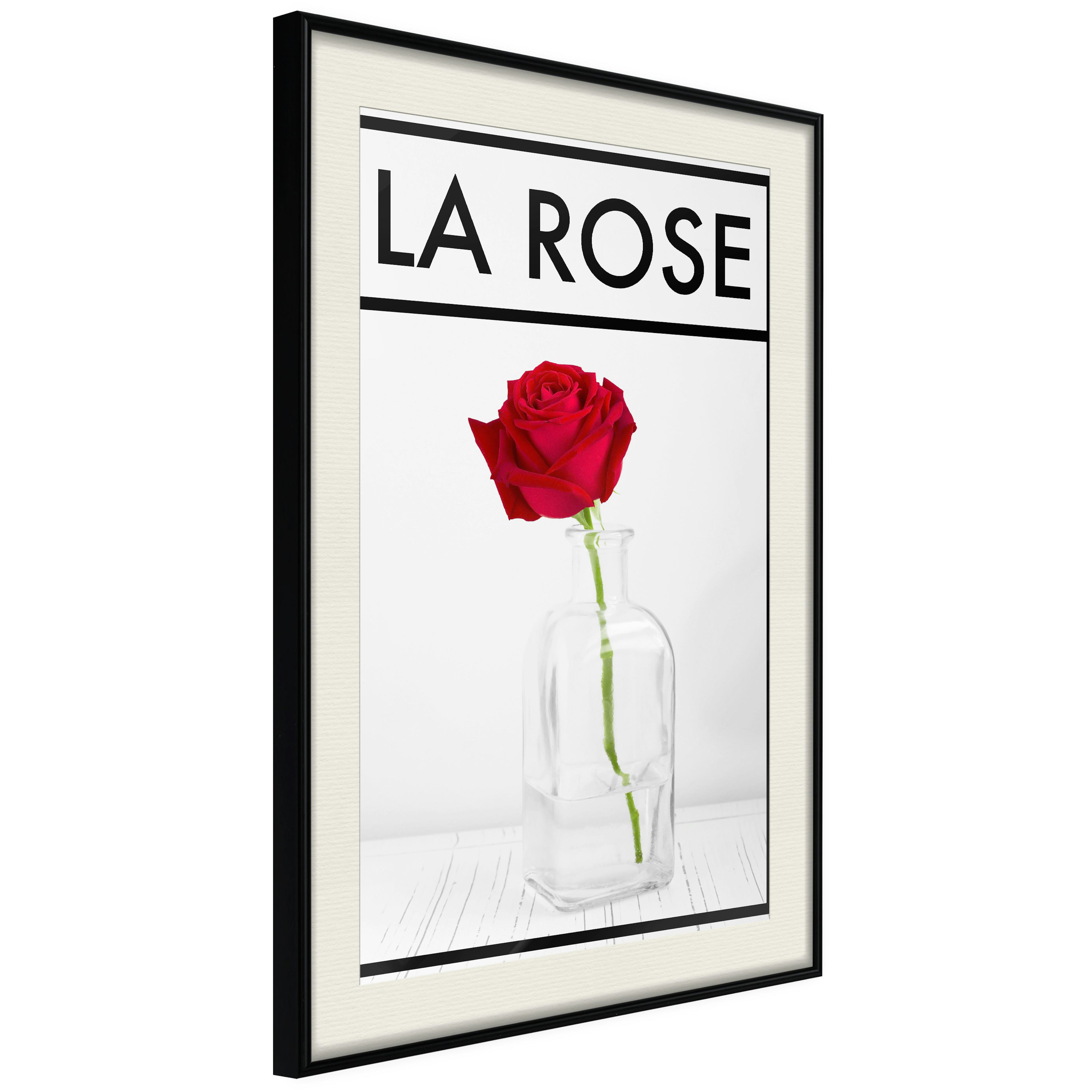 Poster Artgeist Affisch La Rose