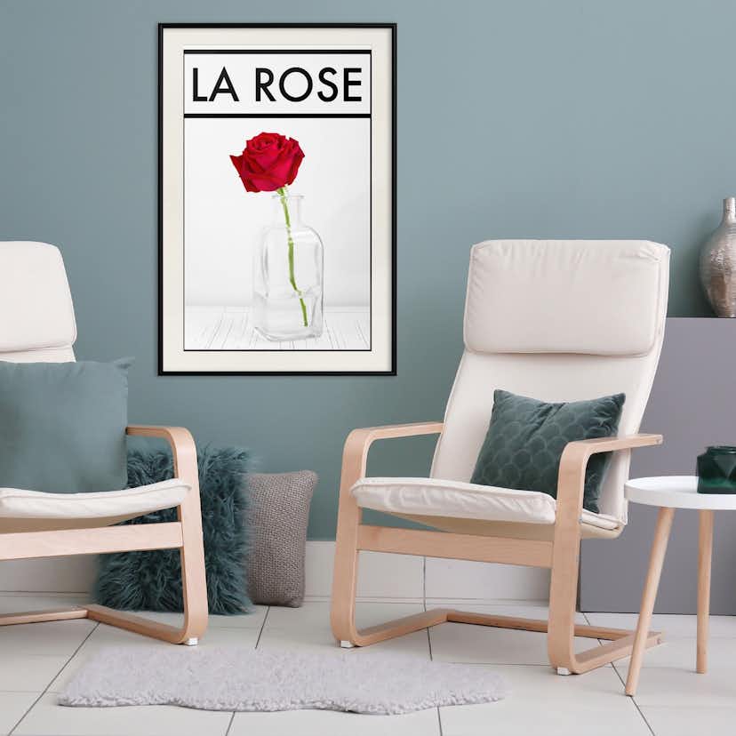 Poster Artgeist Affisch La Rose