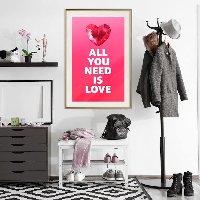 Poster Artgeist Affisch Dreamlike Heart