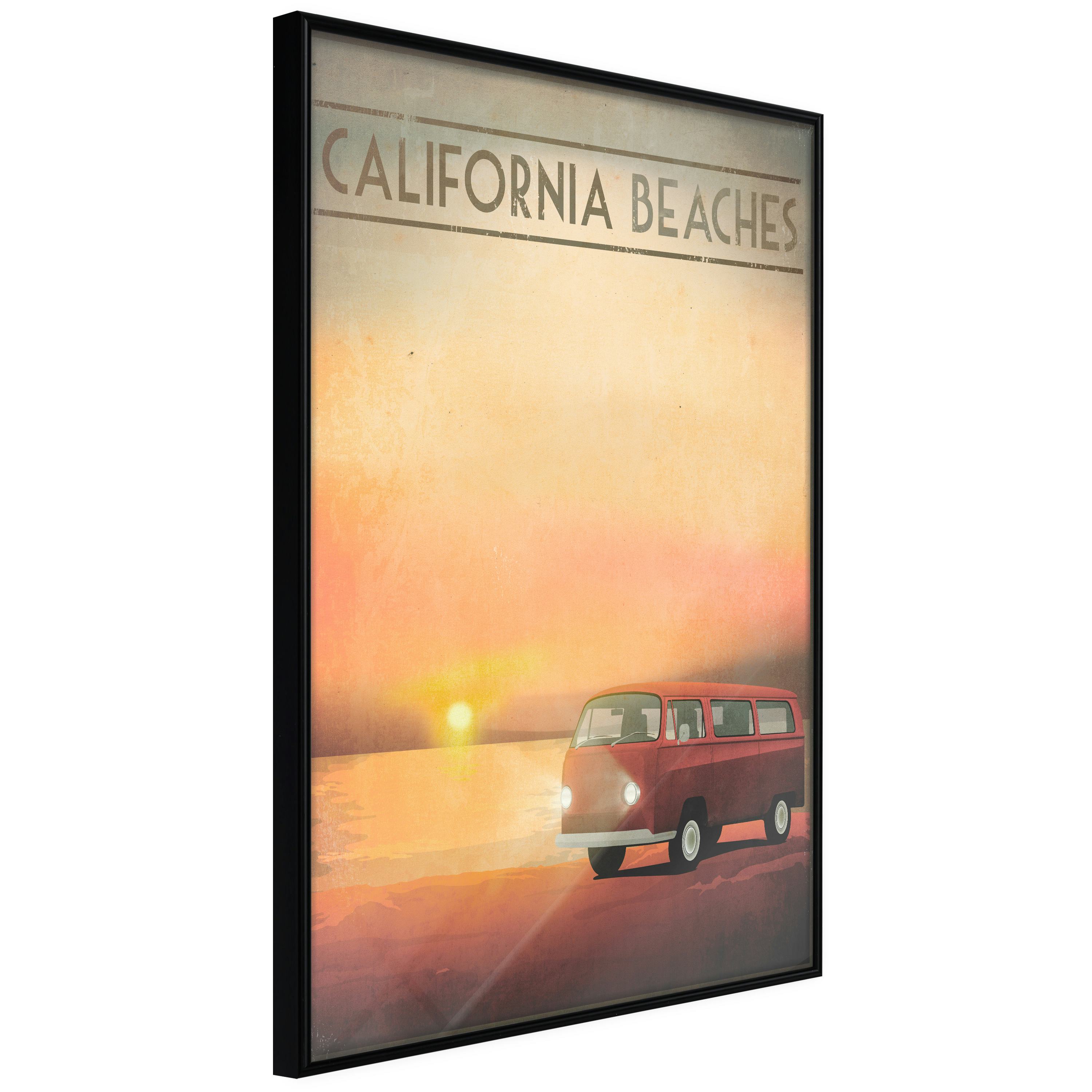 Poster Artgeist Affisch California Beaches