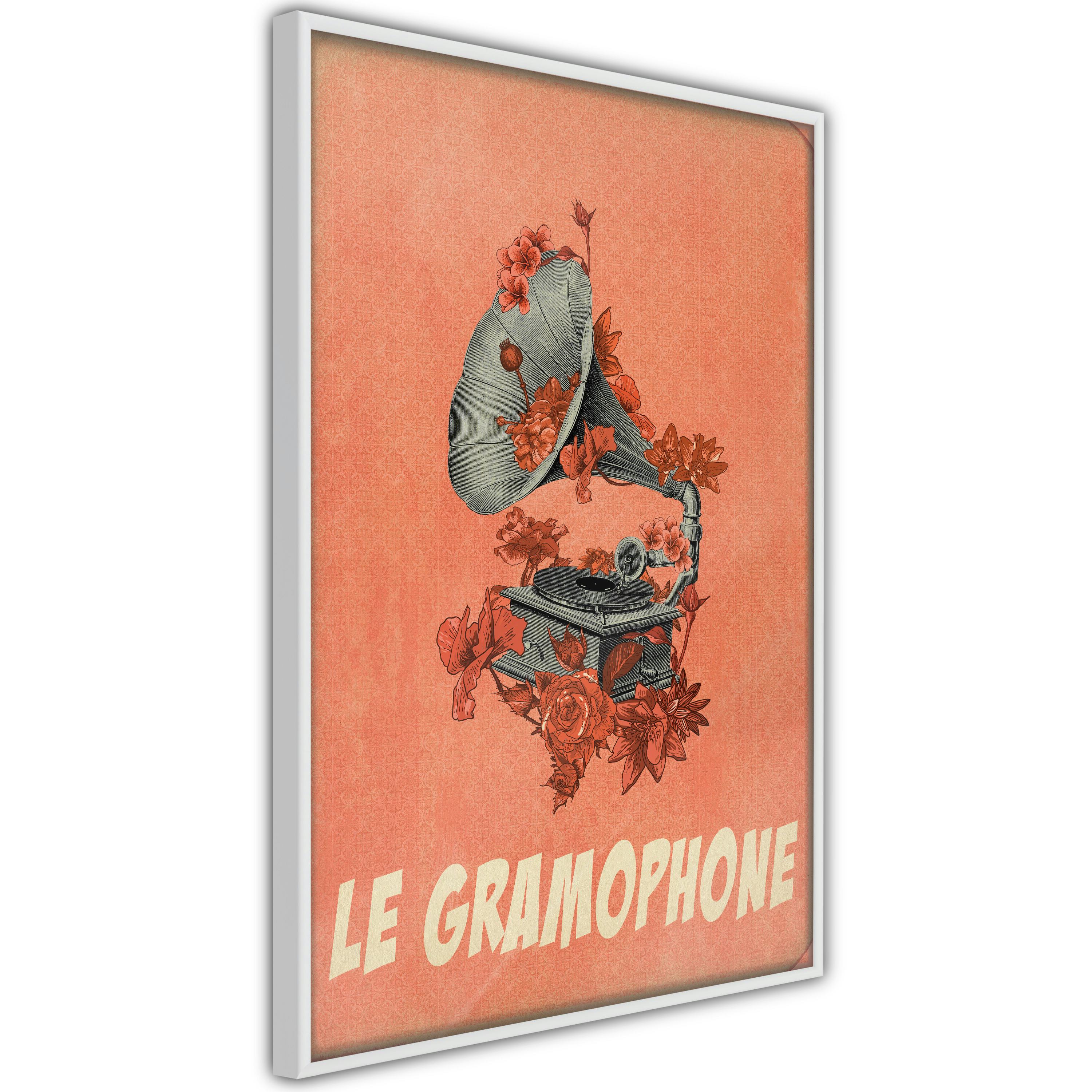 Poster Artgeist Affisch Gramophone