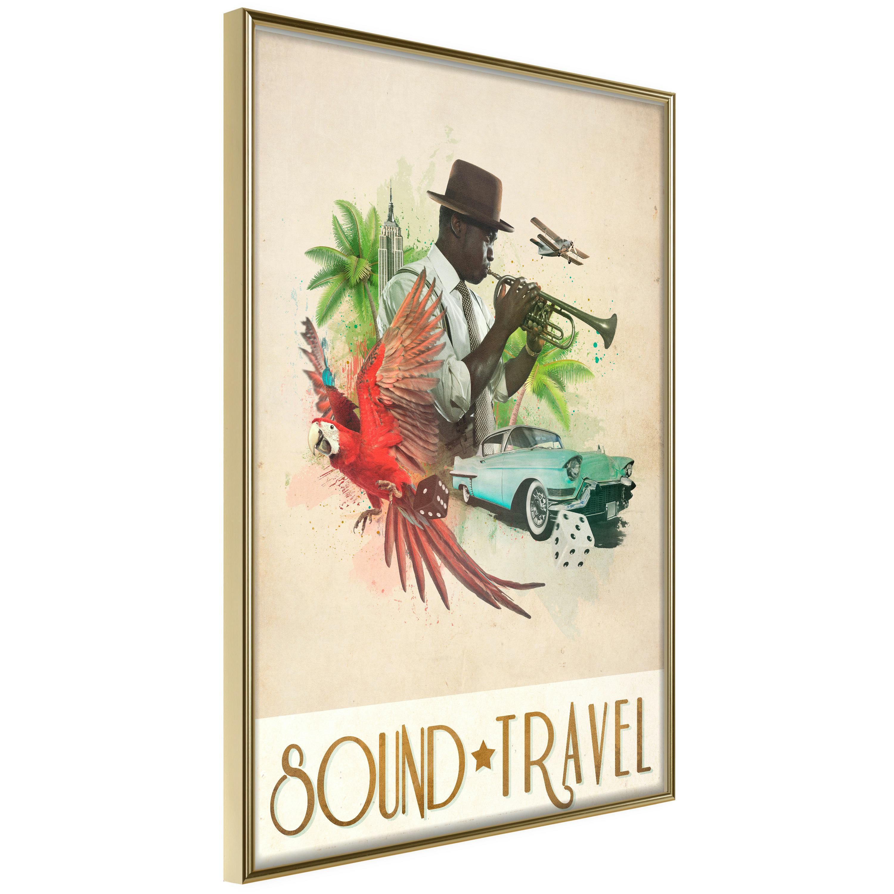 Poster Artgeist Affisch Sound Travel