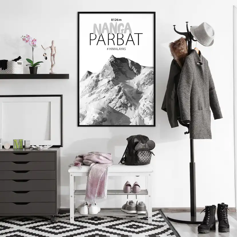 Poster Artgeist Affisch Nanga Parbat