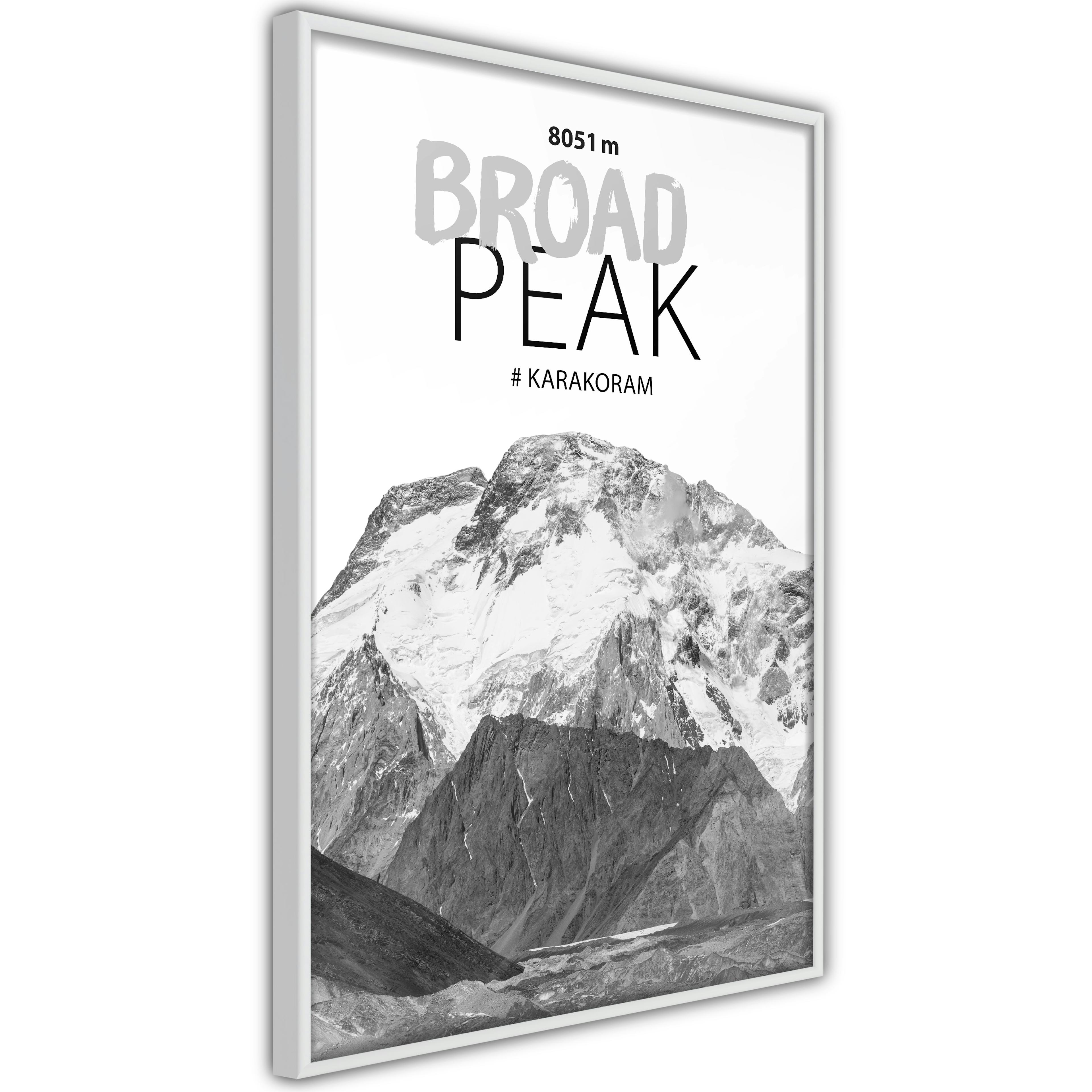 Poster Artgeist Affisch Broad Peak