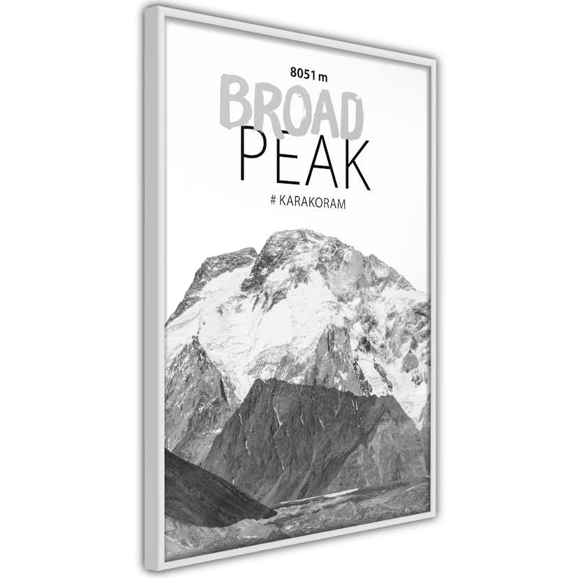 Poster Artgeist Affisch Broad Peak