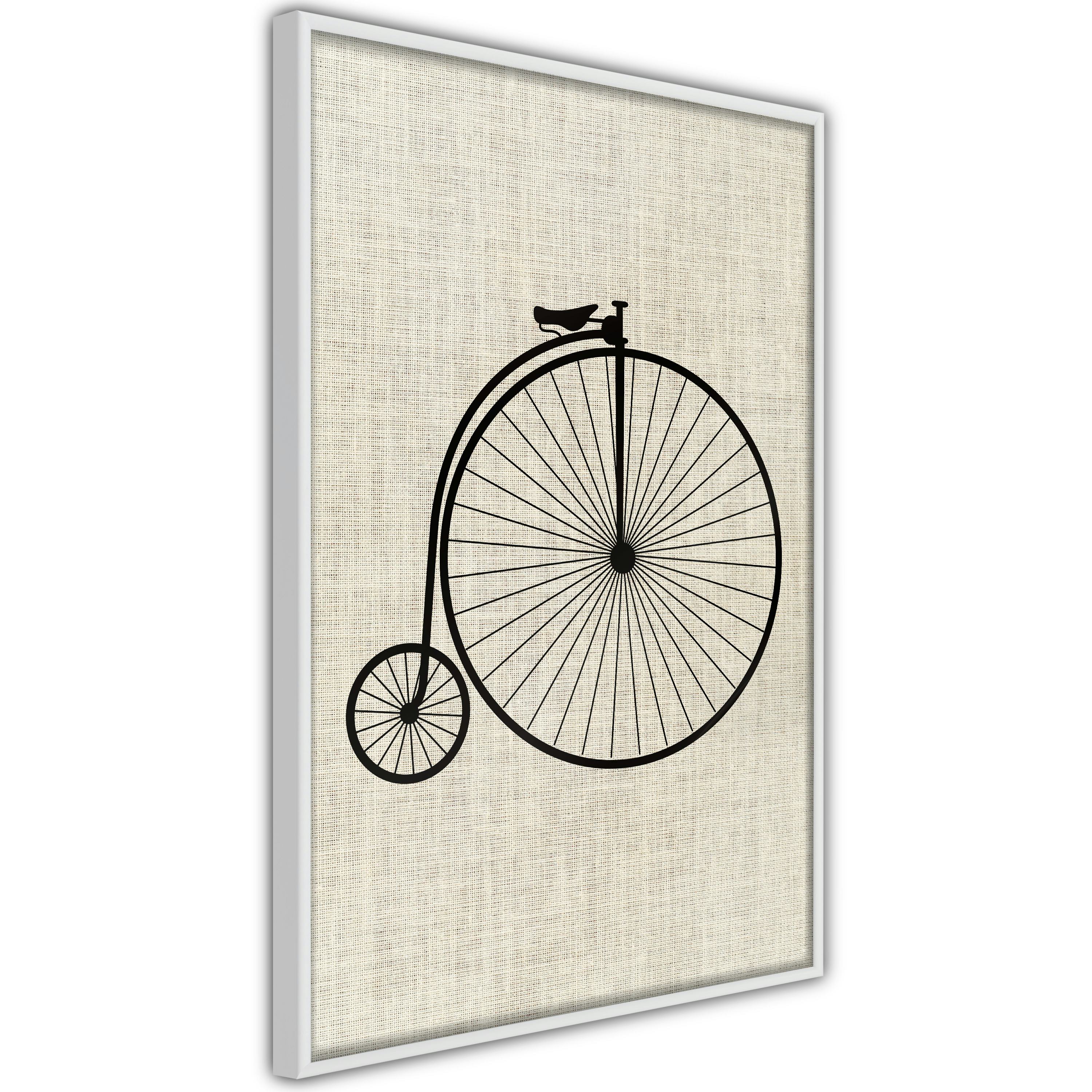 Poster Artgeist Affisch Vintage Bicycle