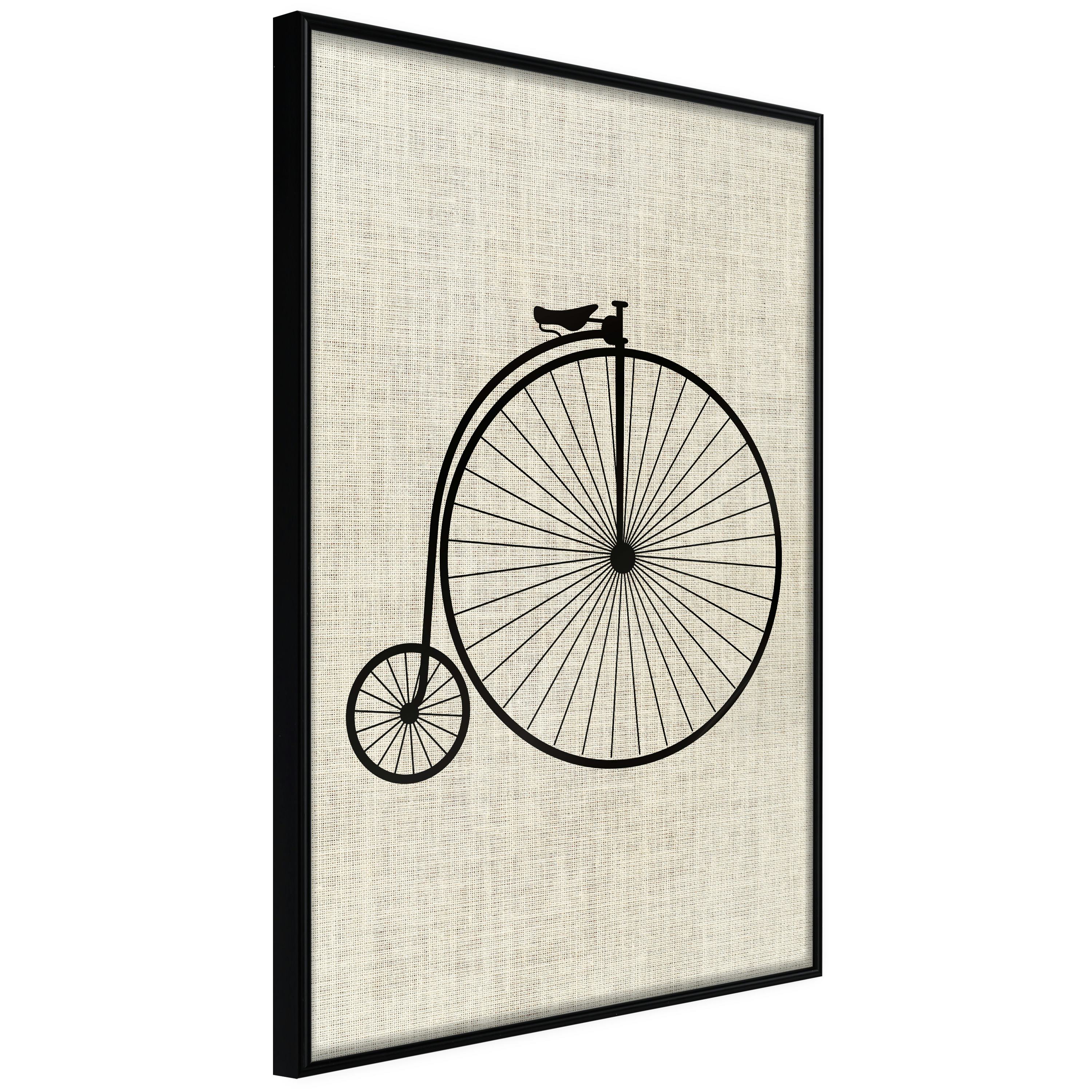 Poster Artgeist Affisch Vintage Bicycle