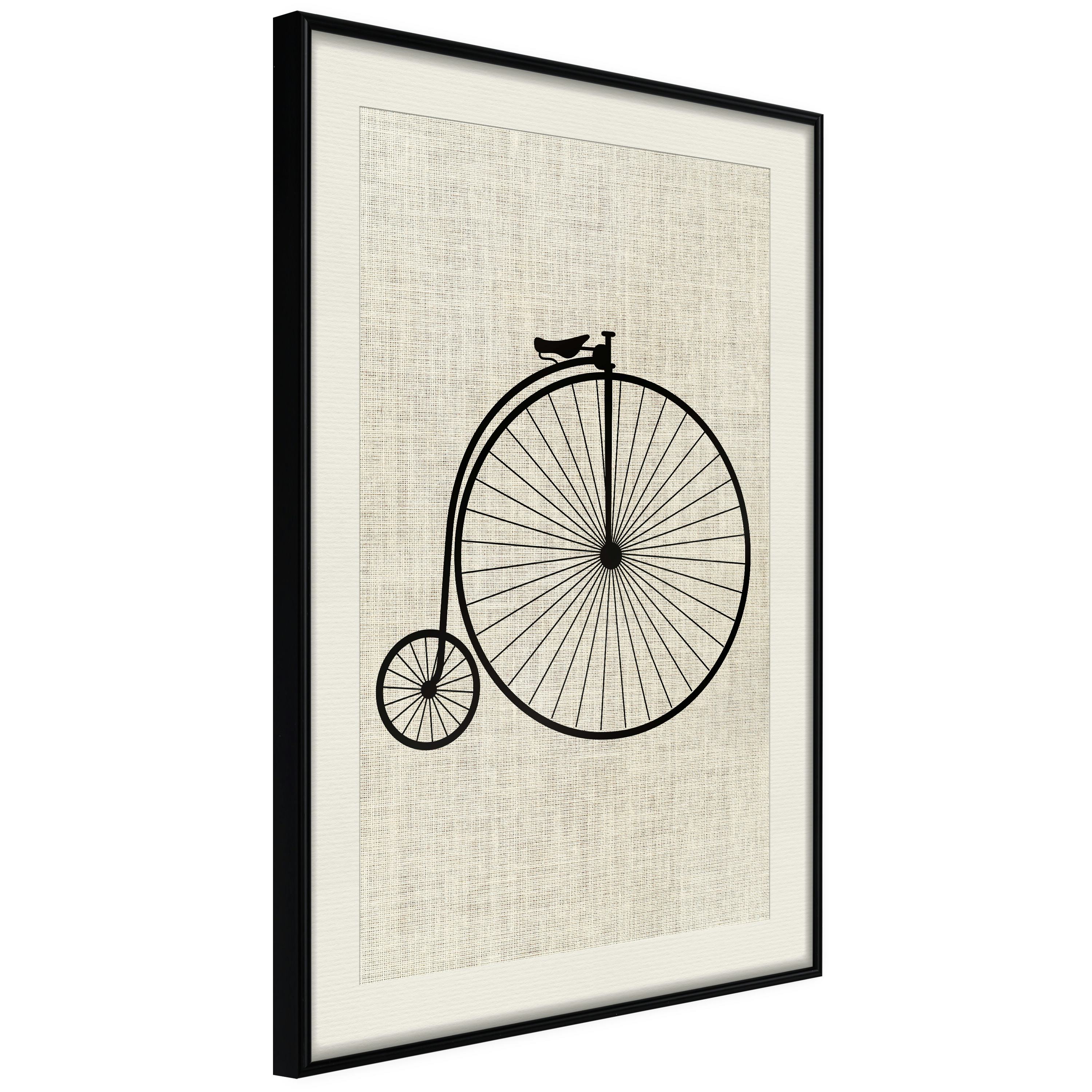 Poster Artgeist Affisch Vintage Bicycle