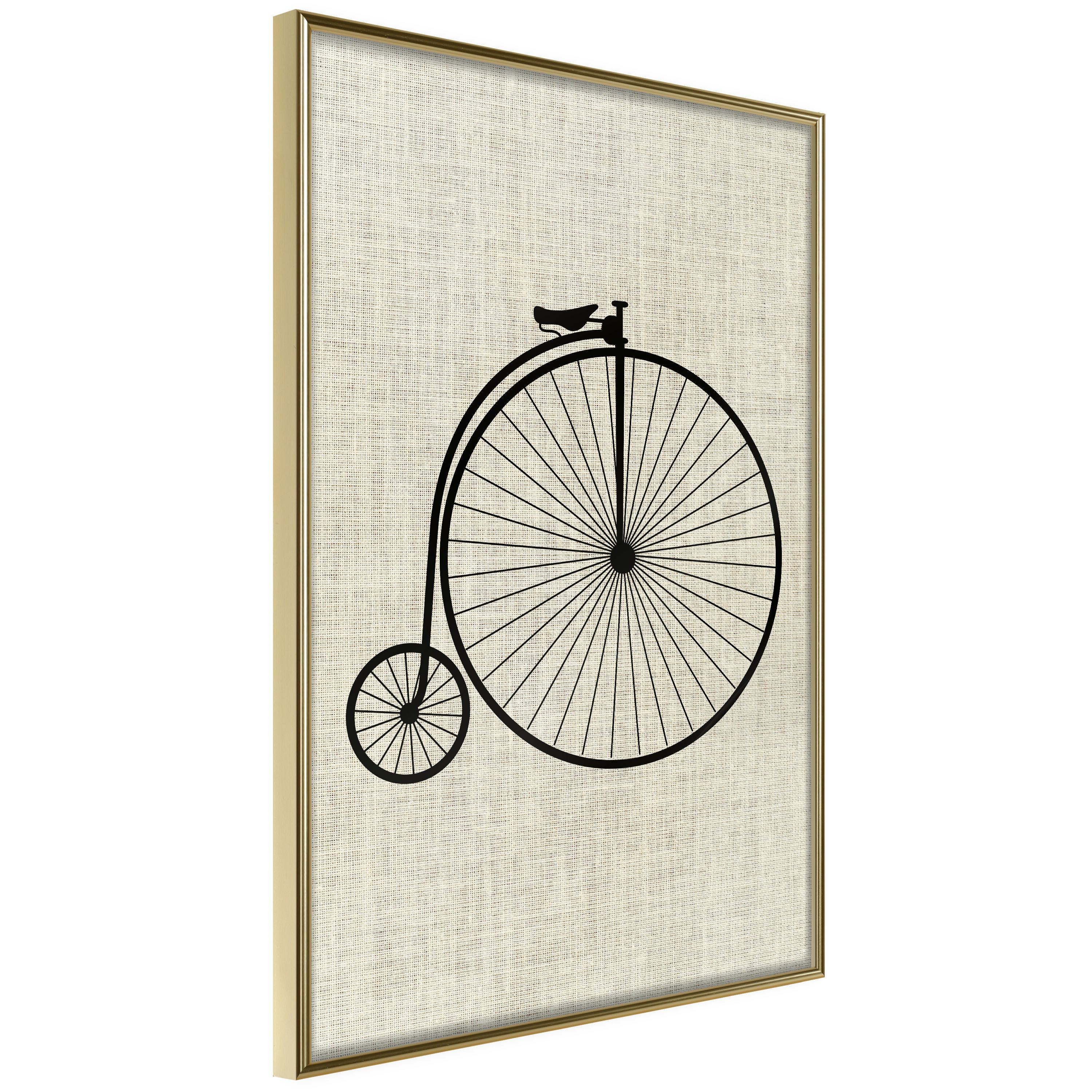 Poster Artgeist Affisch Vintage Bicycle
