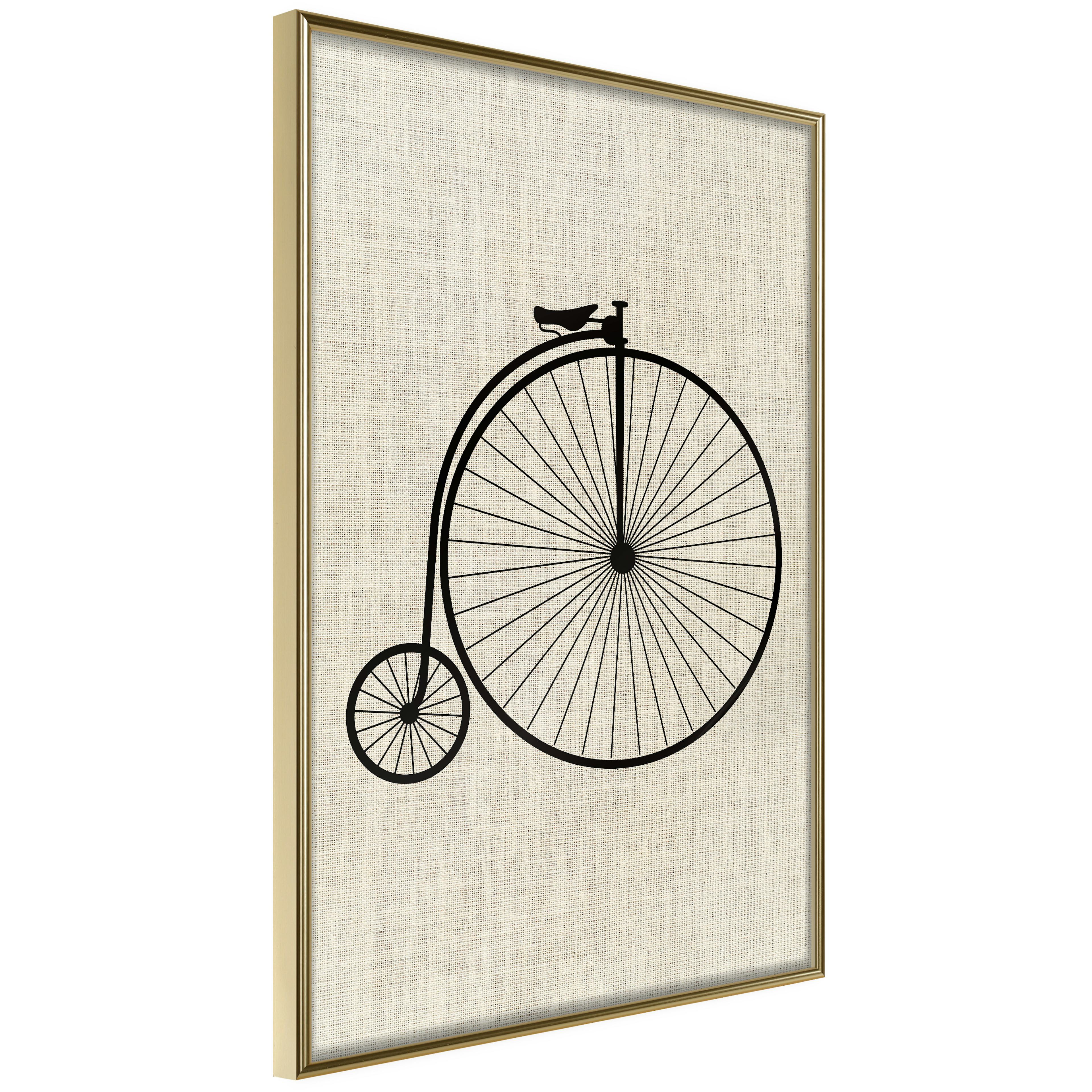 Poster Artgeist Affisch Vintage Bicycle