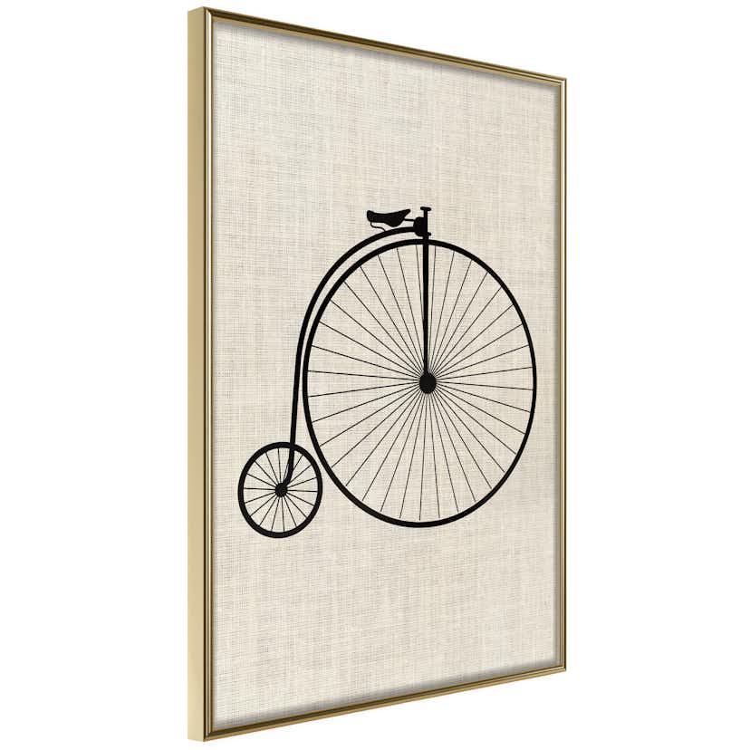 Poster Artgeist Affisch Vintage Bicycle