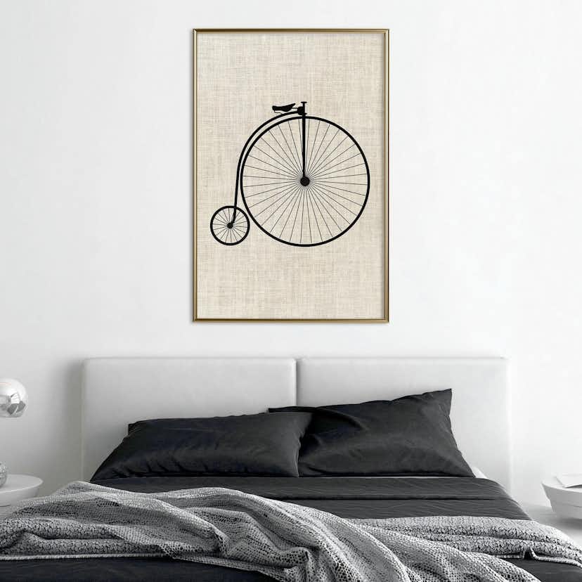 Poster Artgeist Affisch Vintage Bicycle