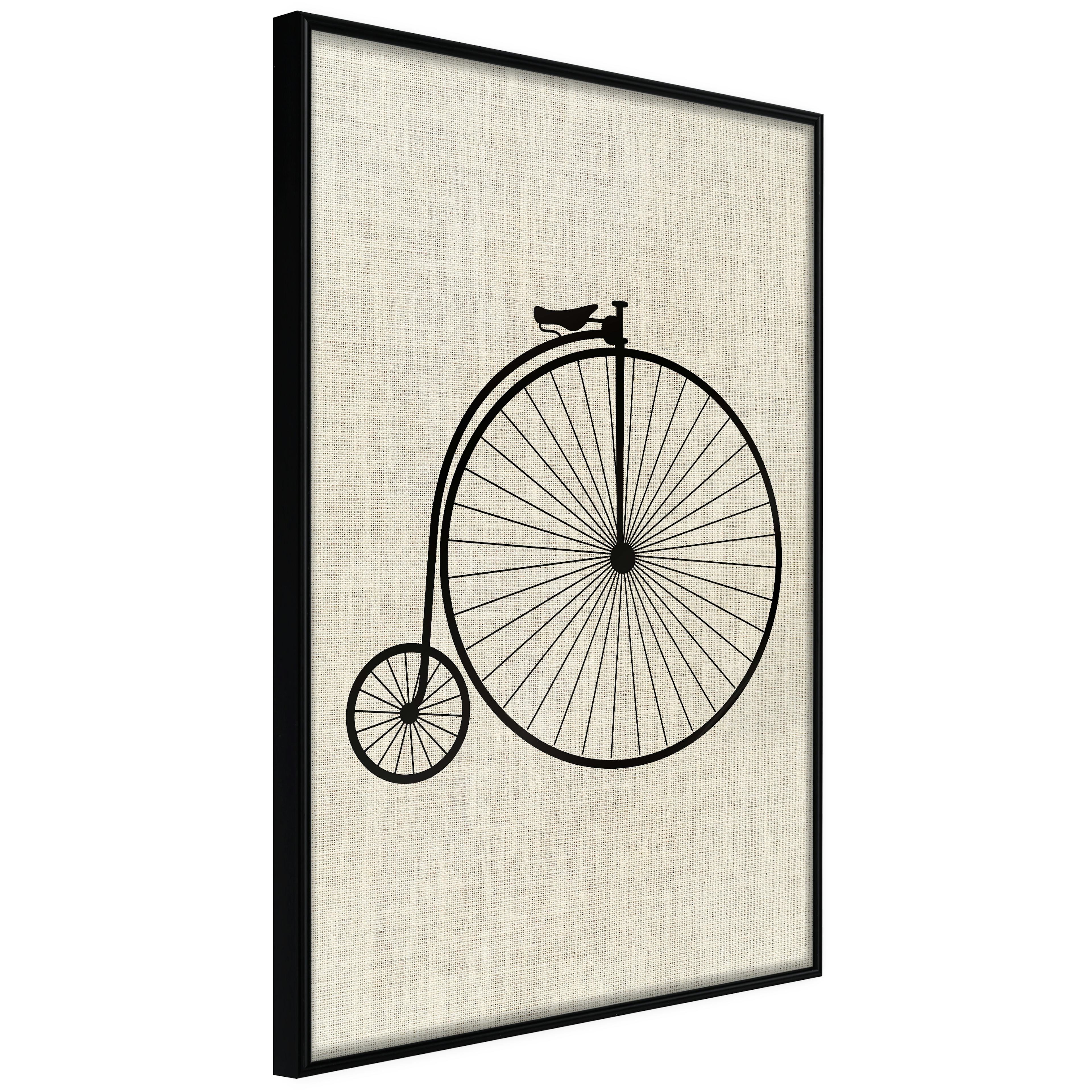 Poster Artgeist Affisch Vintage Bicycle