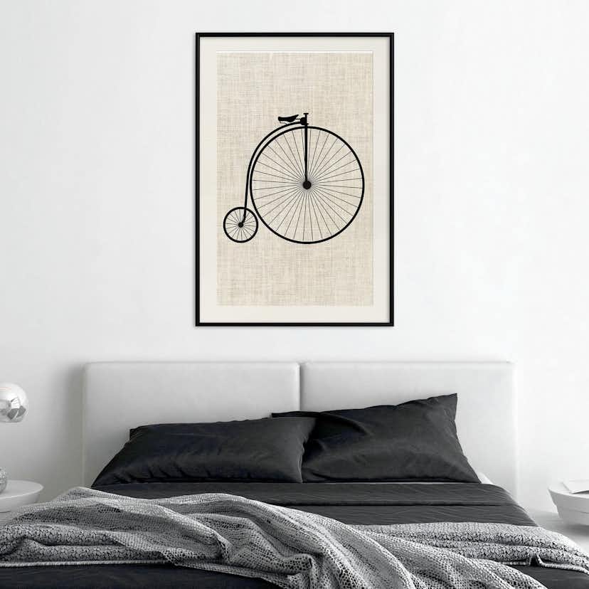 Poster Artgeist Affisch Vintage Bicycle
