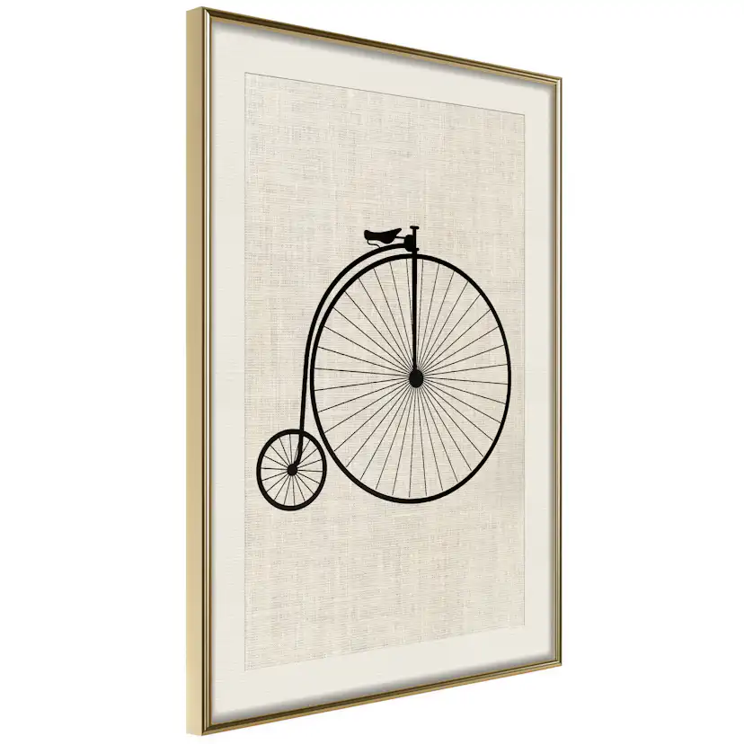 Poster Artgeist Affisch Vintage Bicycle