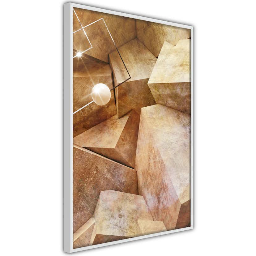 Poster Artgeist Affisch Saffron Corners