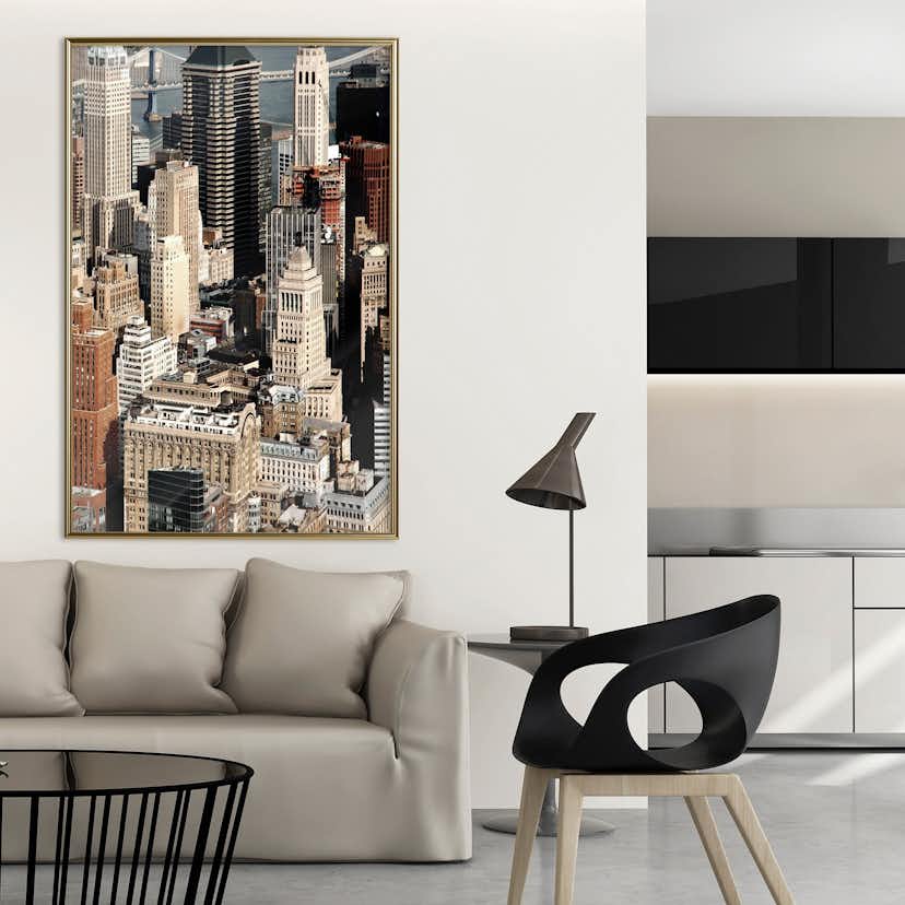 Poster Artgeist Affisch Bustling City