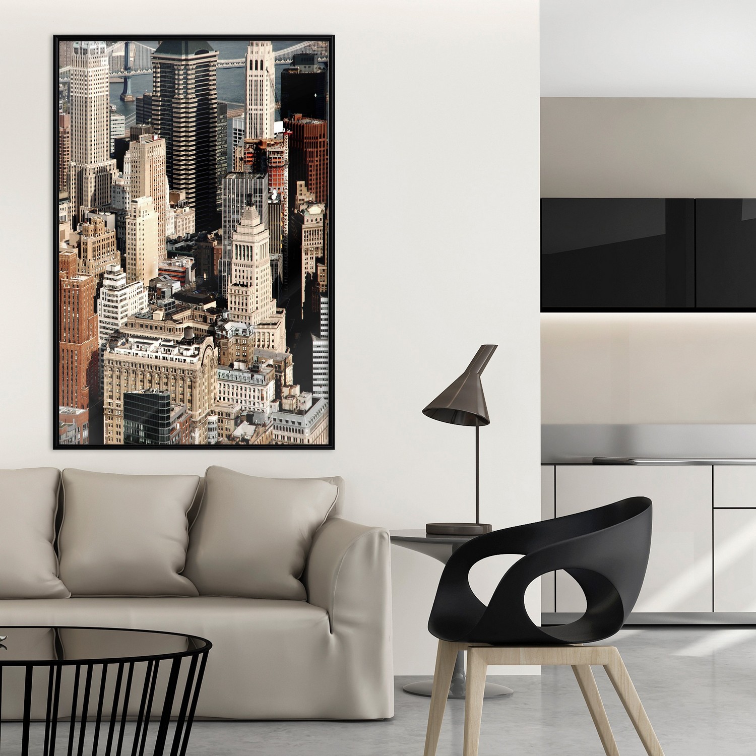 Poster Artgeist Affisch Bustling City