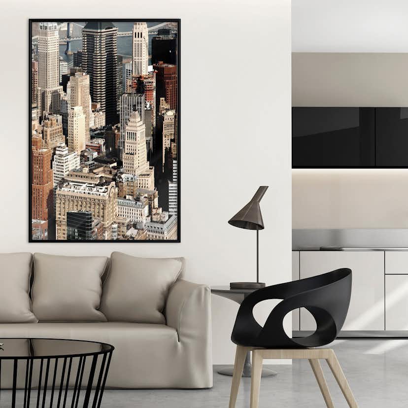 Poster Artgeist Affisch Bustling City