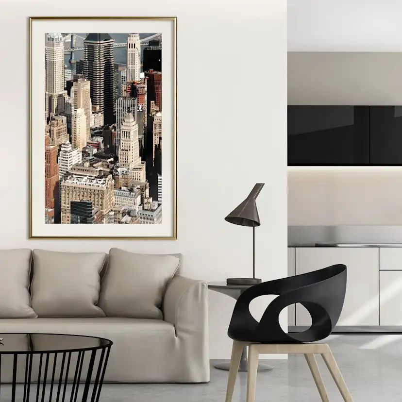 Poster Artgeist Affisch Bustling City