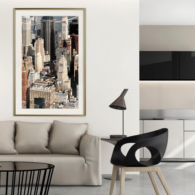 Poster Artgeist Affisch Bustling City