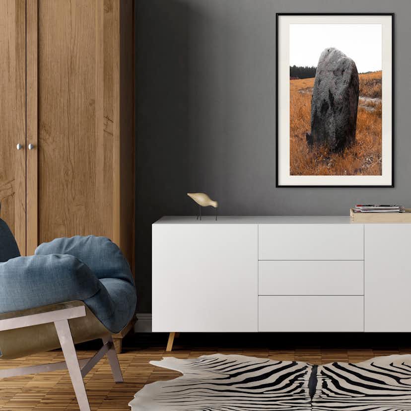 Poster Artgeist Affisch Field Signpost