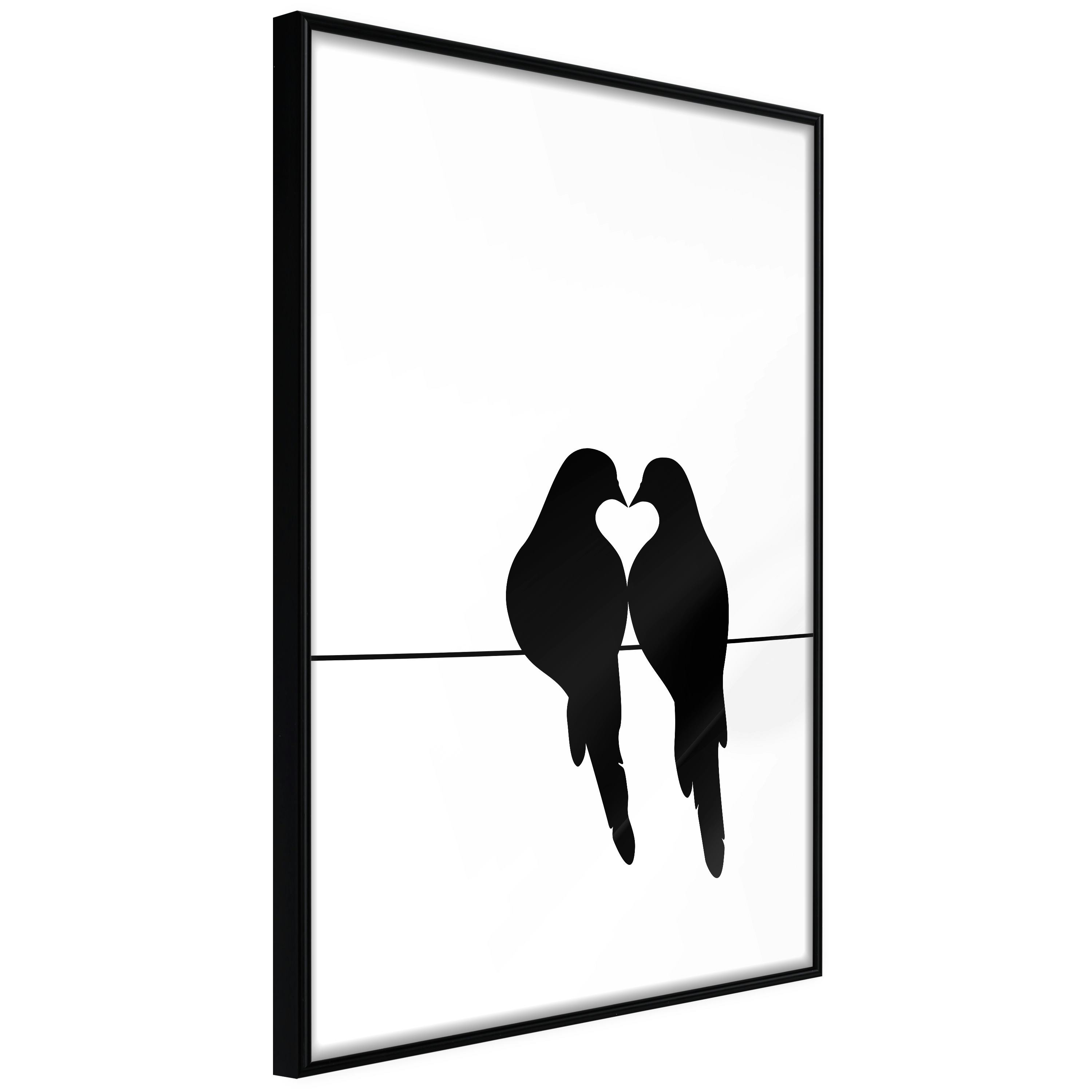 Poster Artgeist Affisch Bird Love