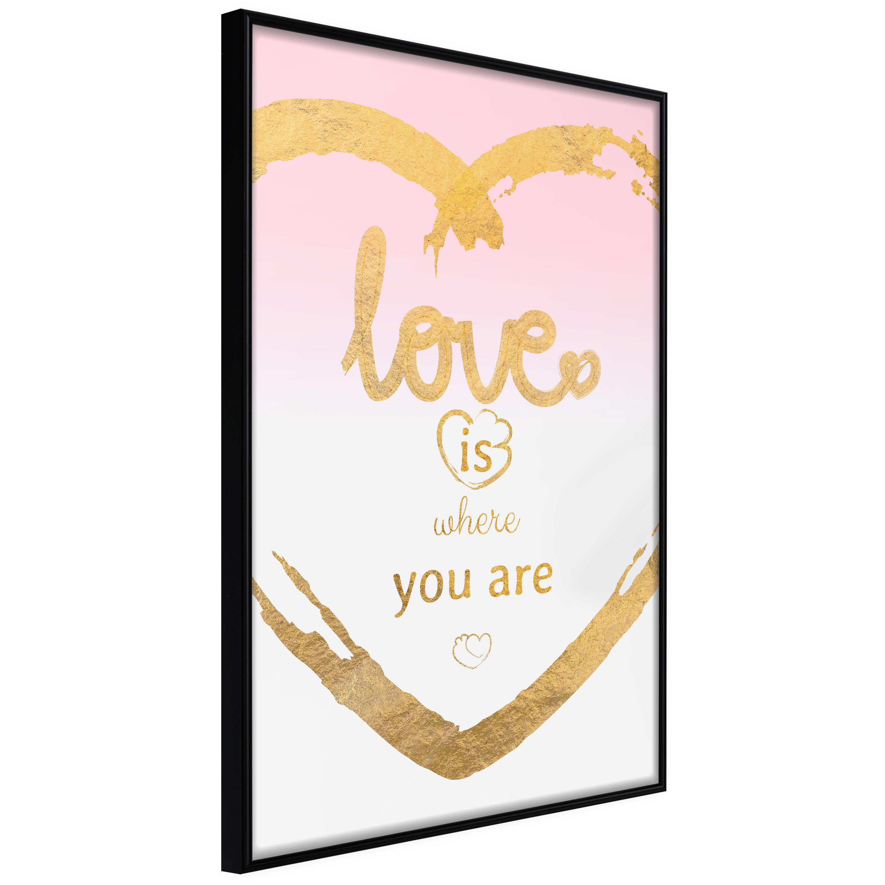 Poster Artgeist Affisch Love Is Where You Are