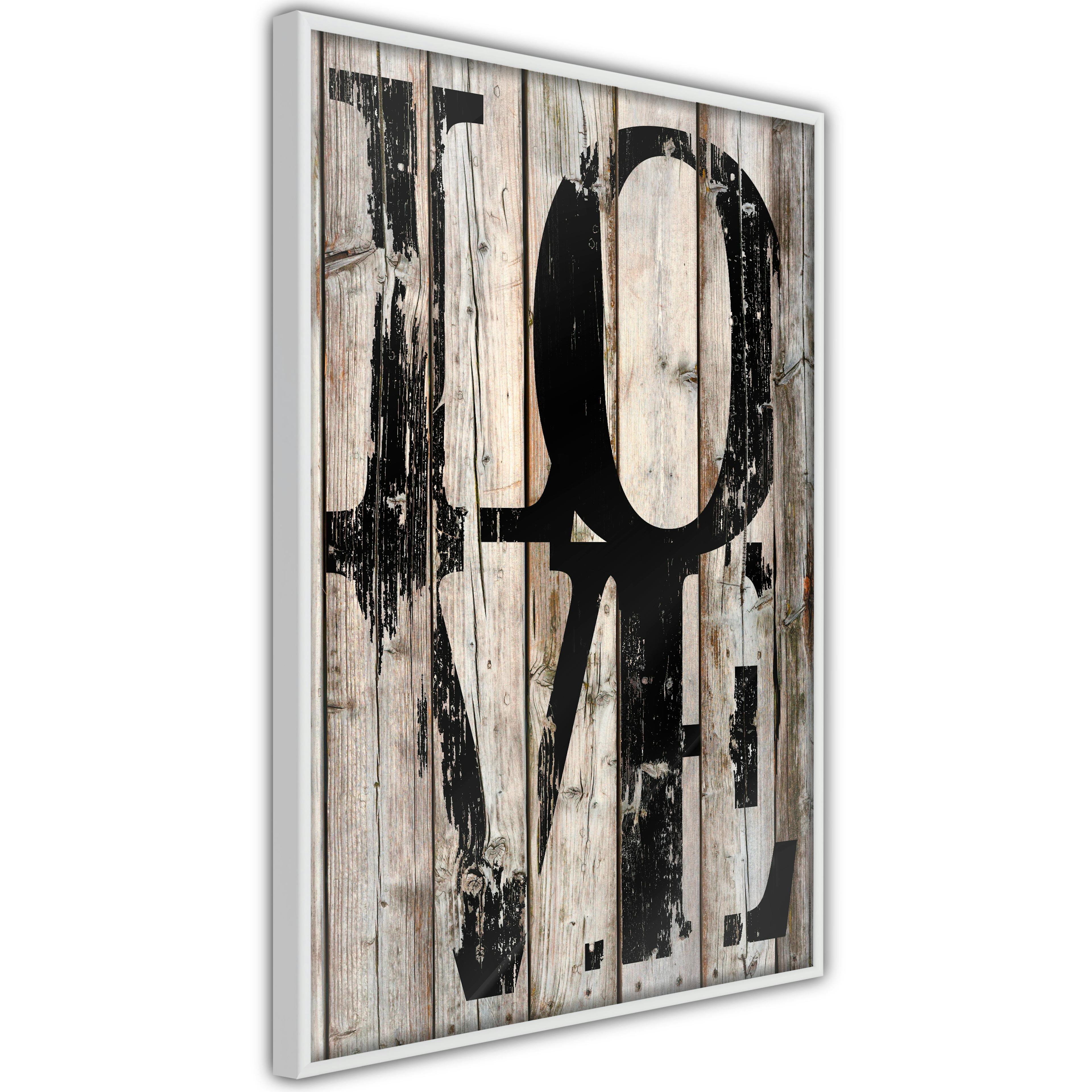 Poster Artgeist Affisch Retro Love