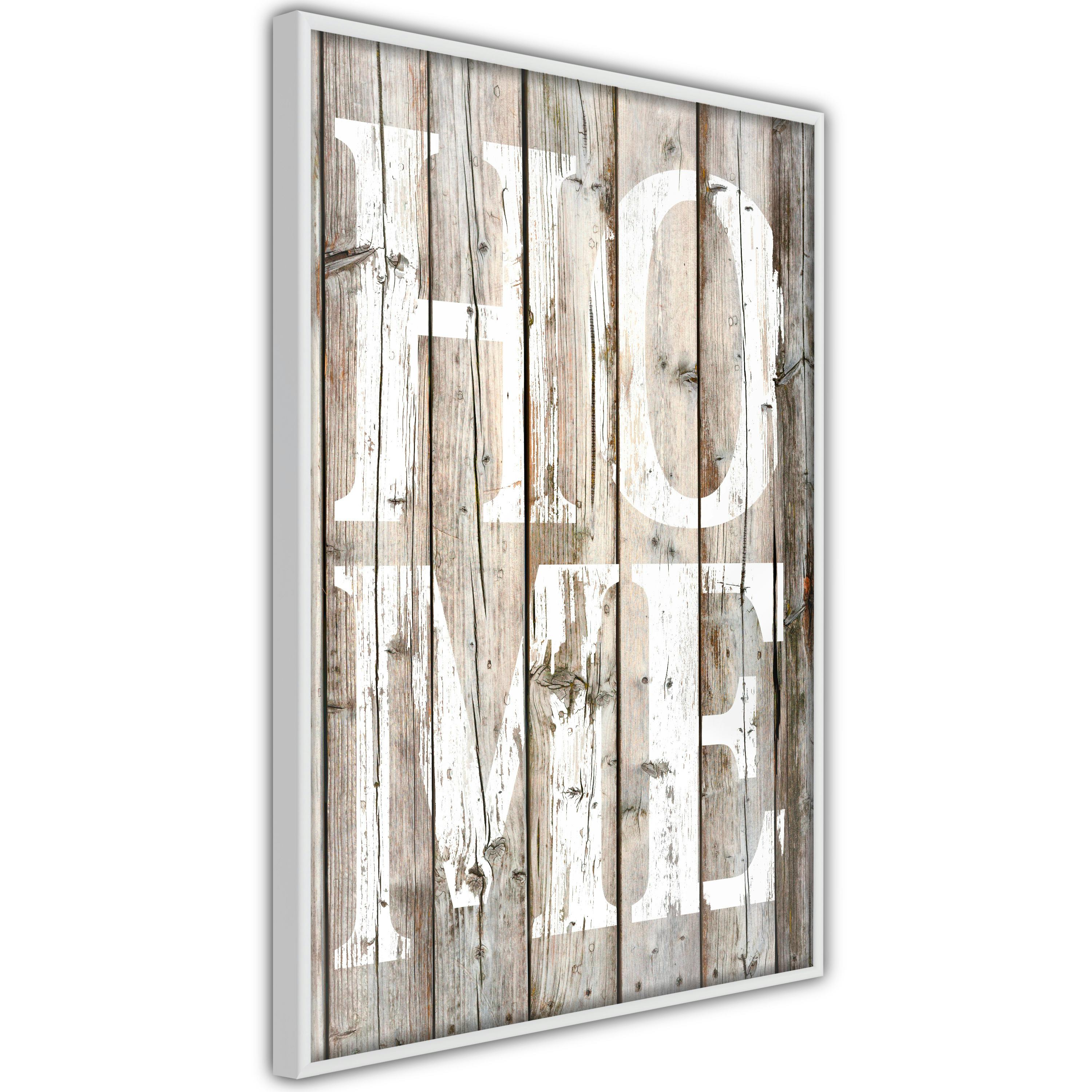 Poster Artgeist Affisch Retro Home