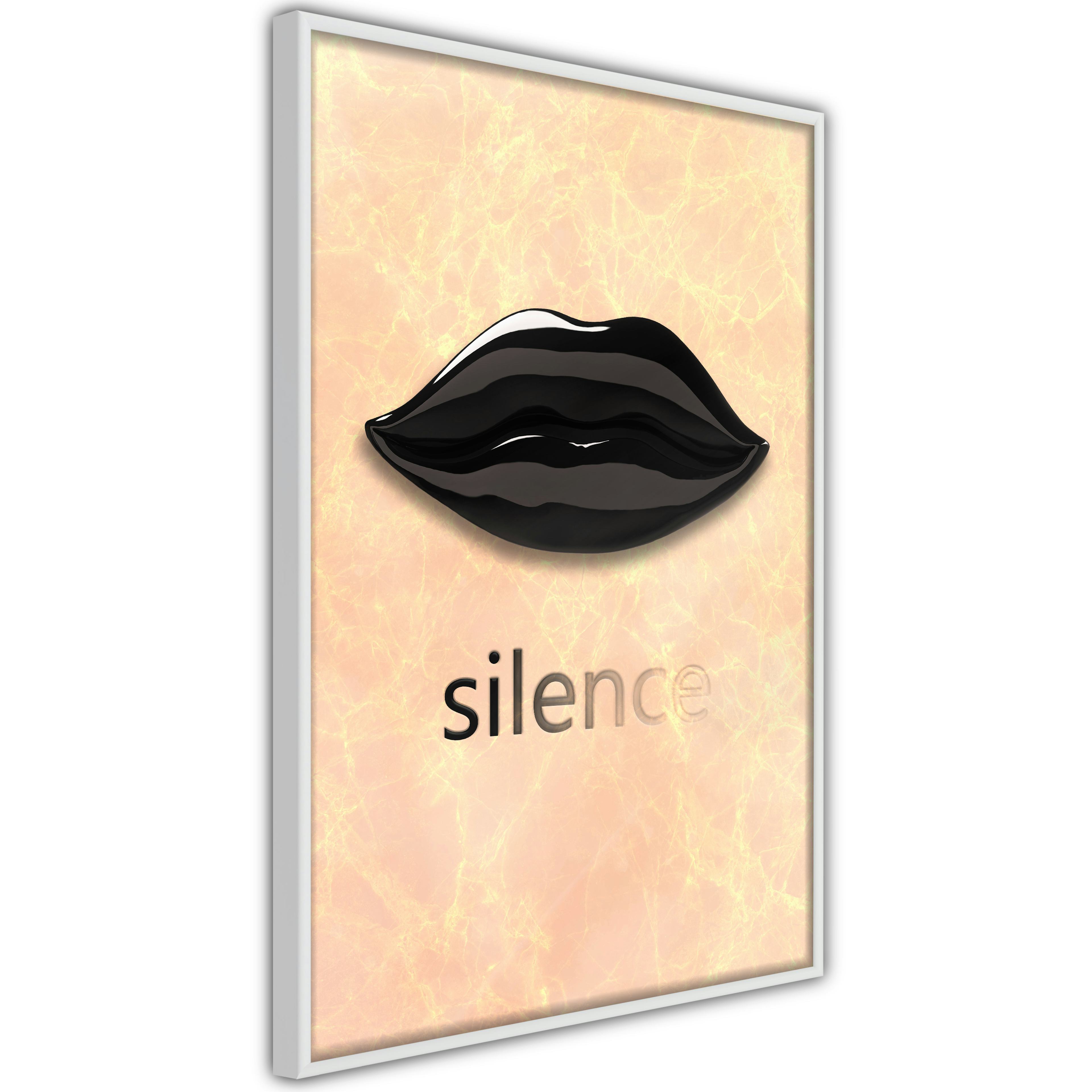 Poster Artgeist Affisch Sweet Silence