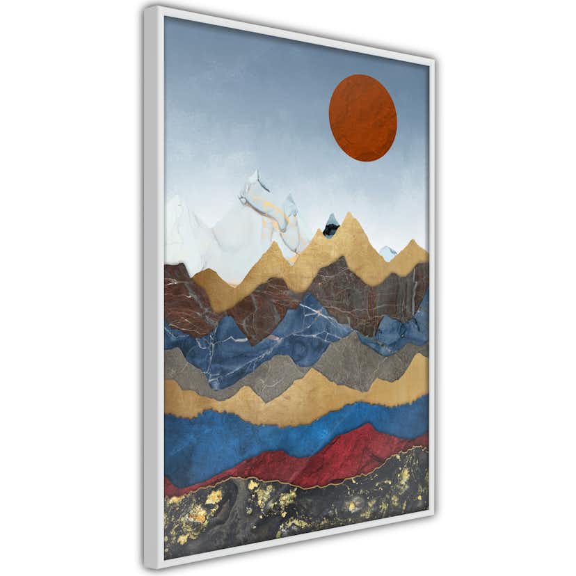 Poster Artgeist Affisch Colombia's Heart