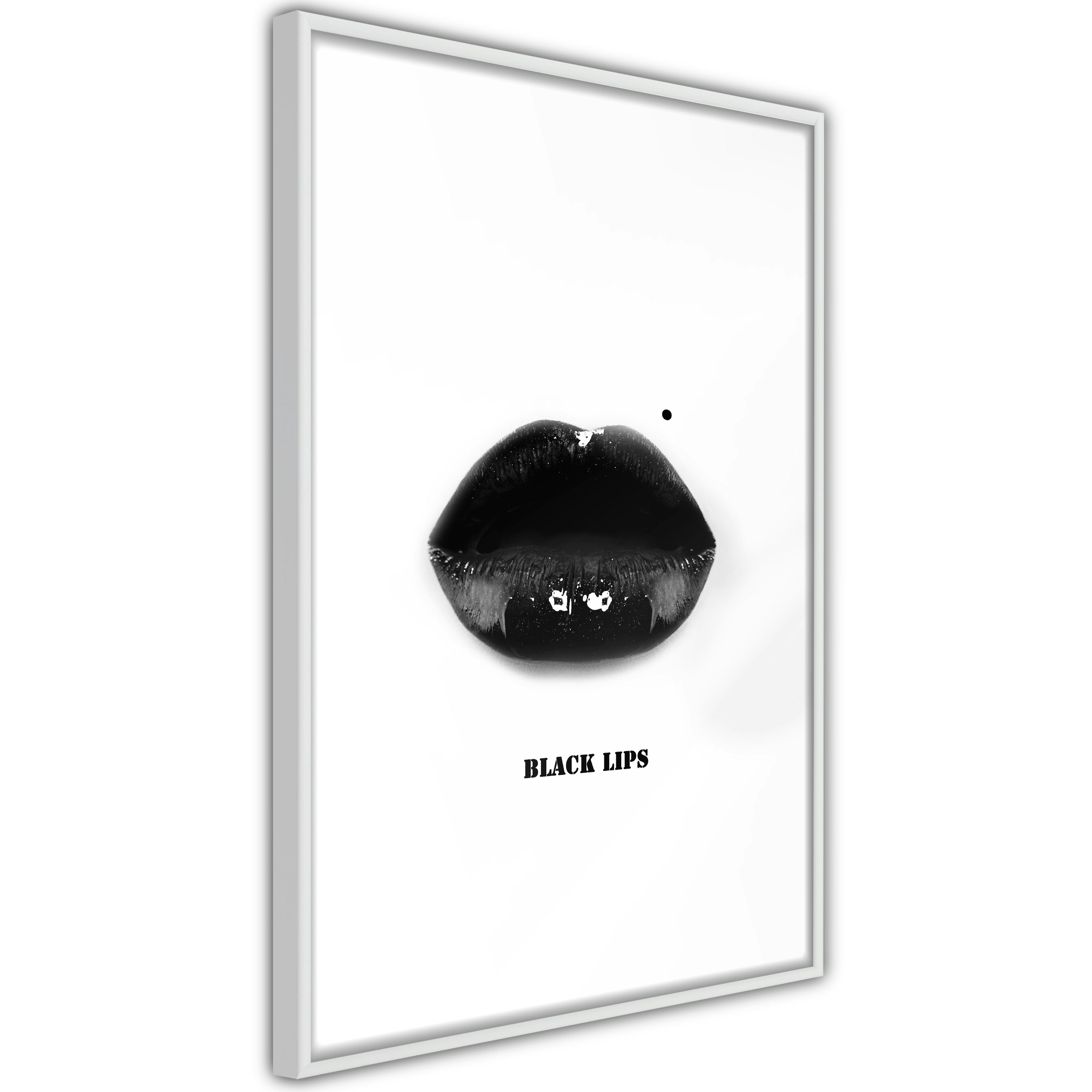 Poster Artgeist Affisch Dark Lips