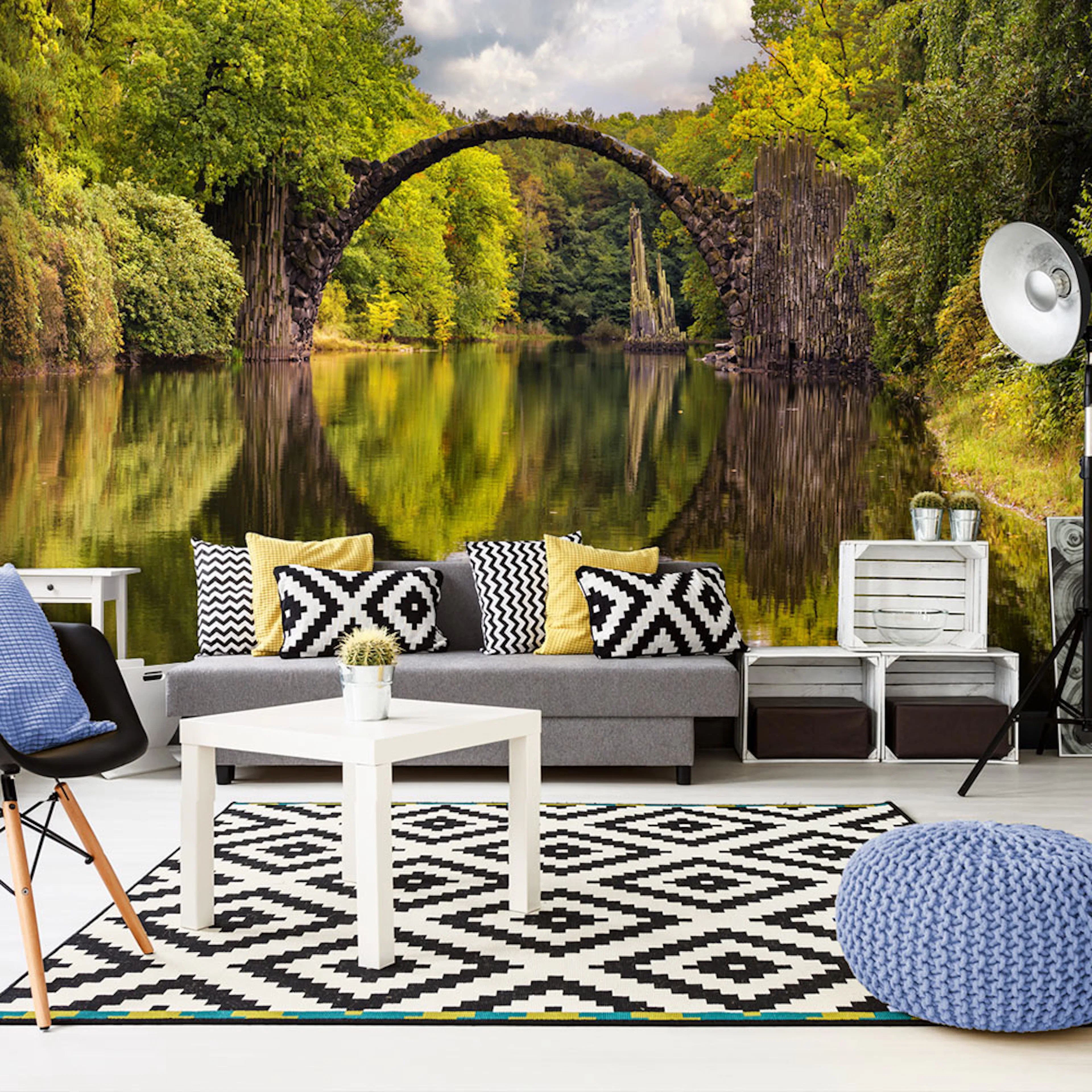 Fototapet Arkiio Självhäftande Devil'S Bridge In Kromlaugermany