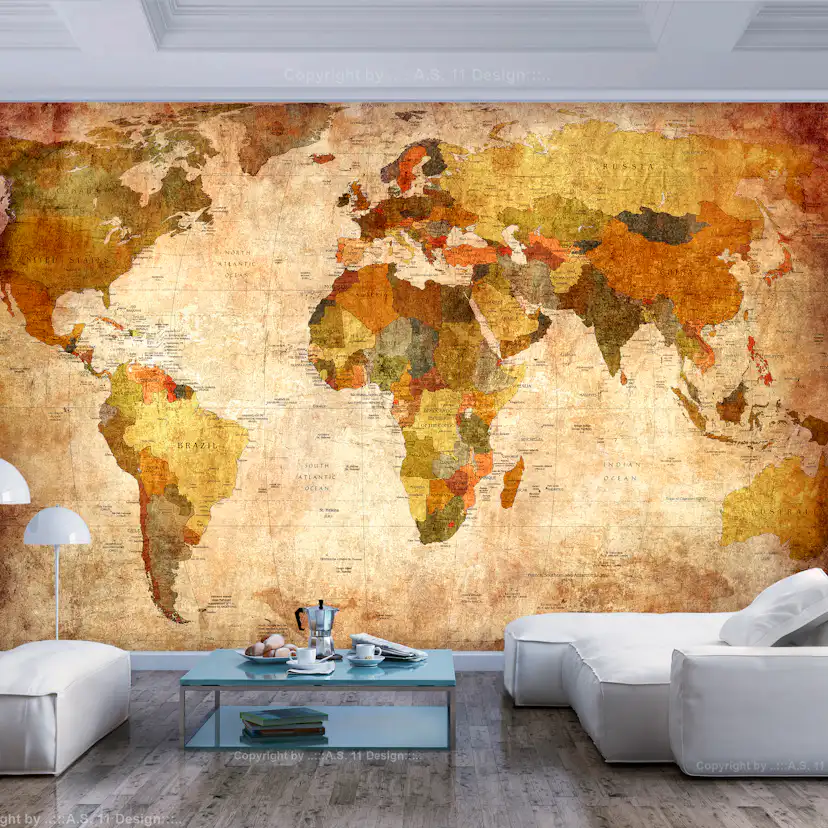 Fototapet Arkiio Old World Map