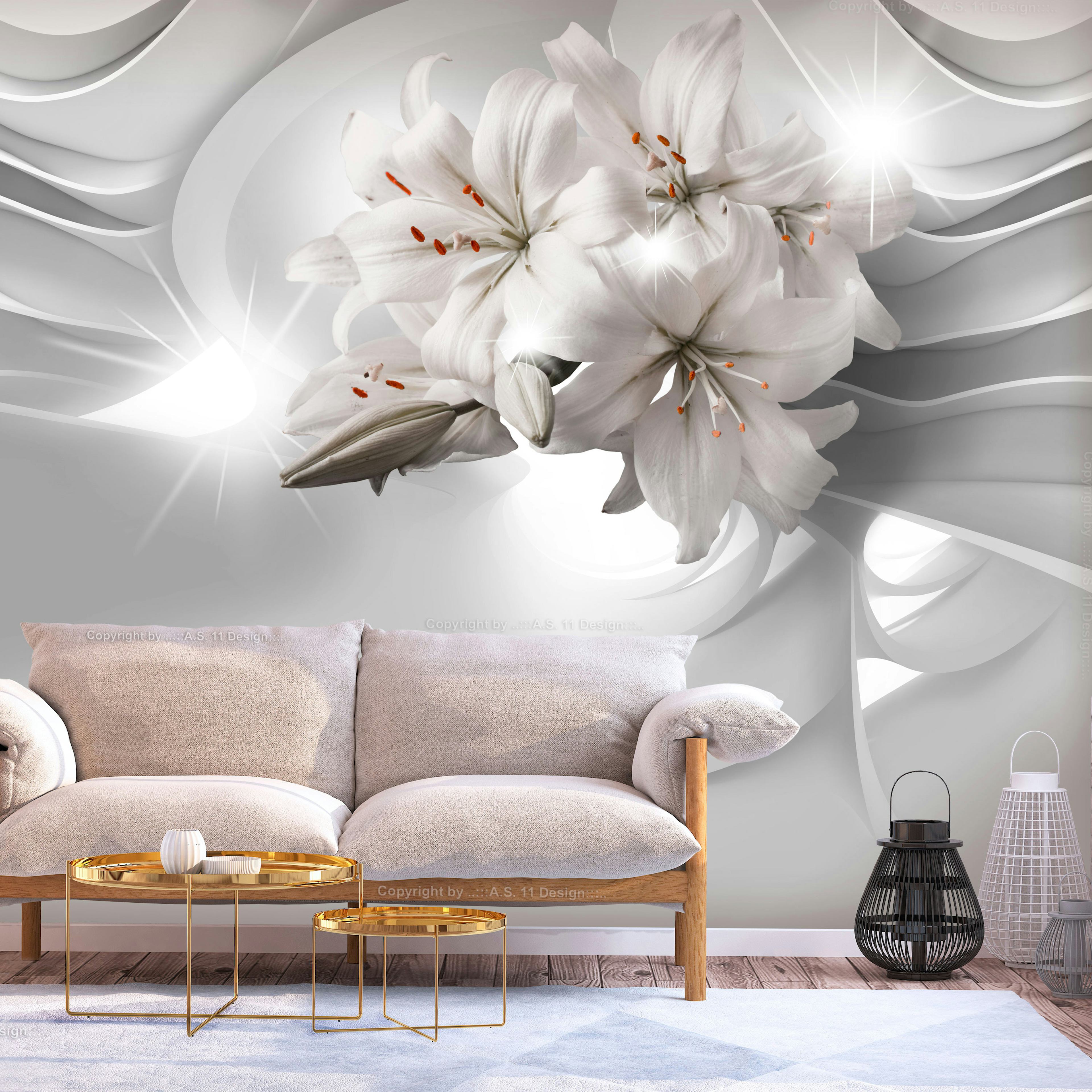 Fototapet Arkiio Lilies In The Tunnel