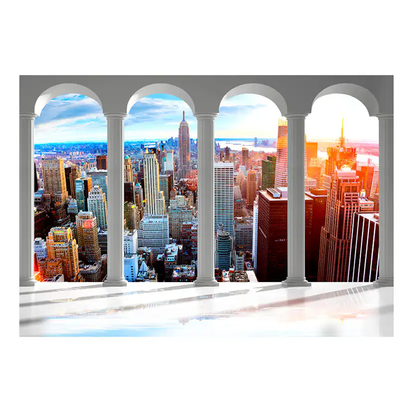 Fototapet Arkiio Pillars And New York
