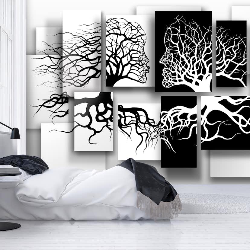 Fototapet Arkiio Självhäftande Kiss