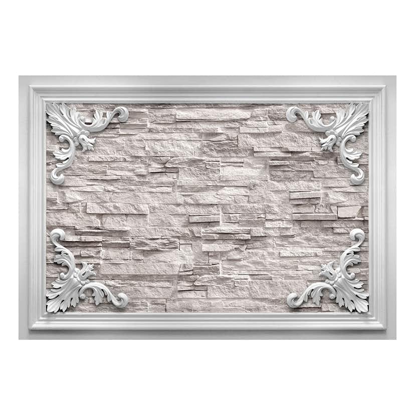 Fototapet Arkiio Brick In The Frame Beige
