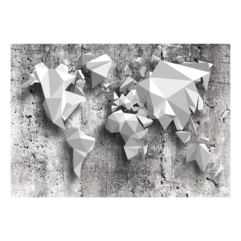 Fototapet Arkiio World Map: Origami