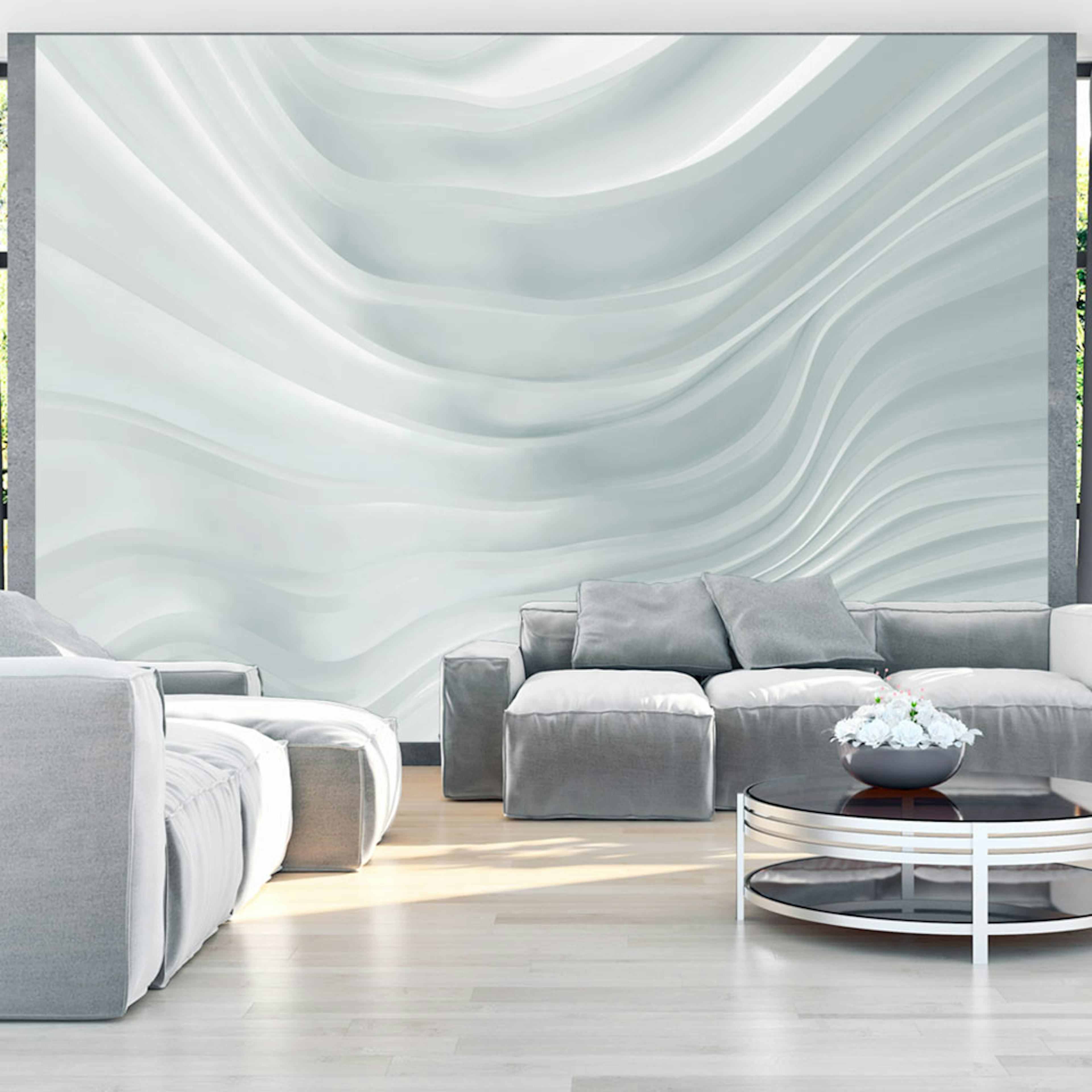 Fototapet Arkiio Waving White