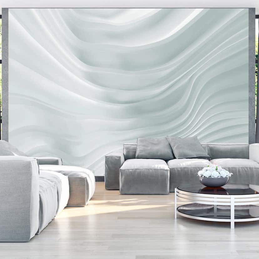 Fototapet Arkiio Waving White