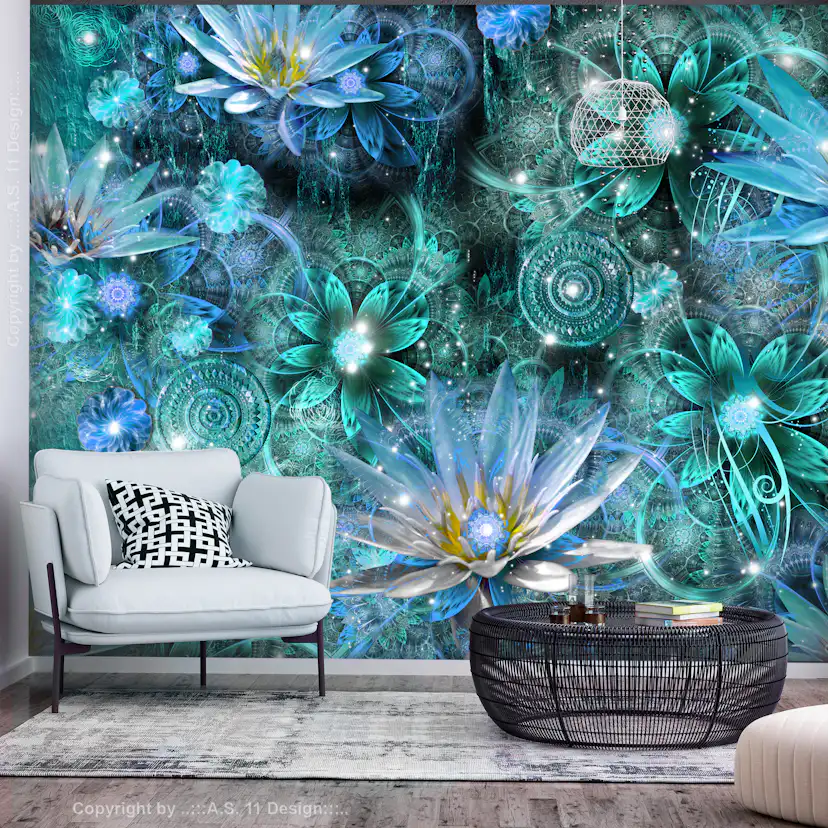 Fototapet Arkiio Självhäftande Water Lilies