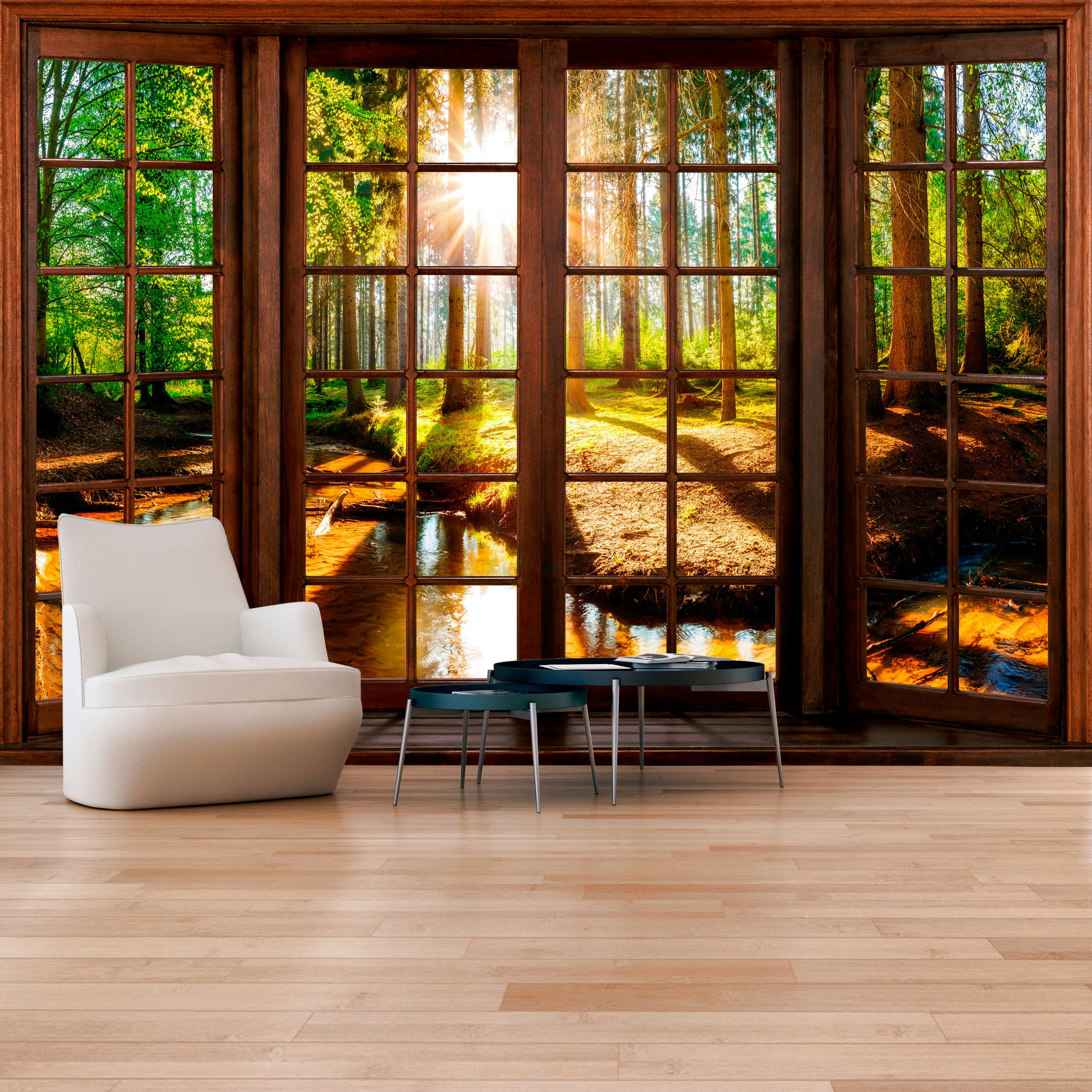 Fototapet Arkiio Självhäftande Forest Terrace