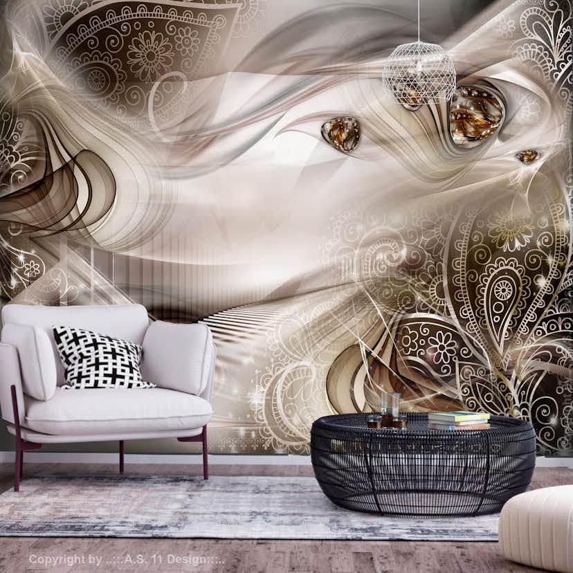 Fototapet Arkiio Självhäftande Autumn Evenings Brown