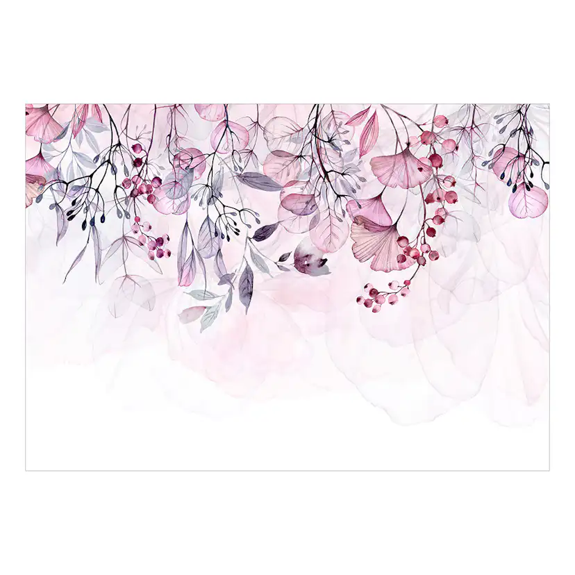 Fototapet Arkiio Foggy Nature - Pink