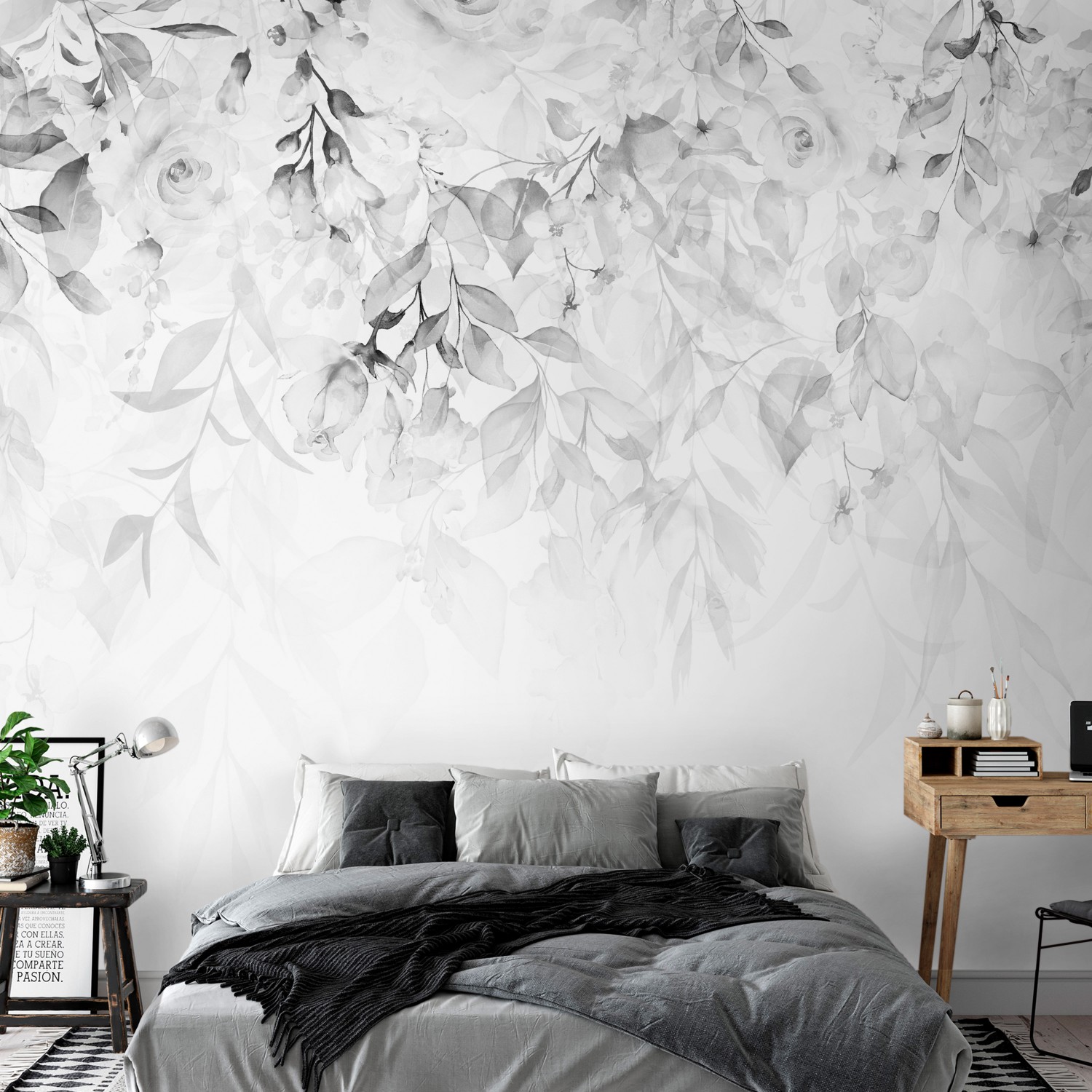 Fototapet Arkiio Waterfall Of Roses Arkiio Third Variant